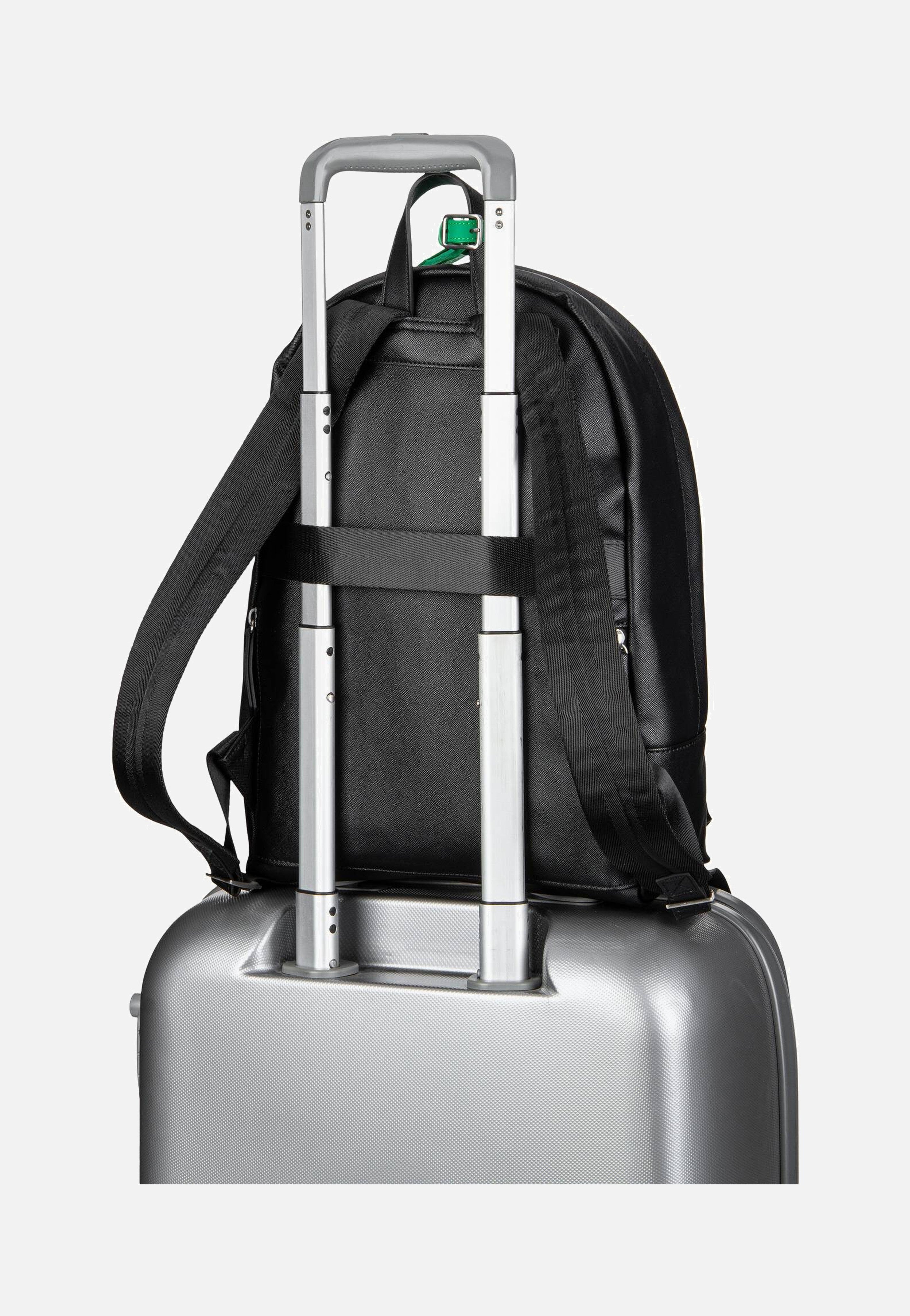 Guess - Milano Compact BP P5219 Black/Green - Backpack | Women-Image