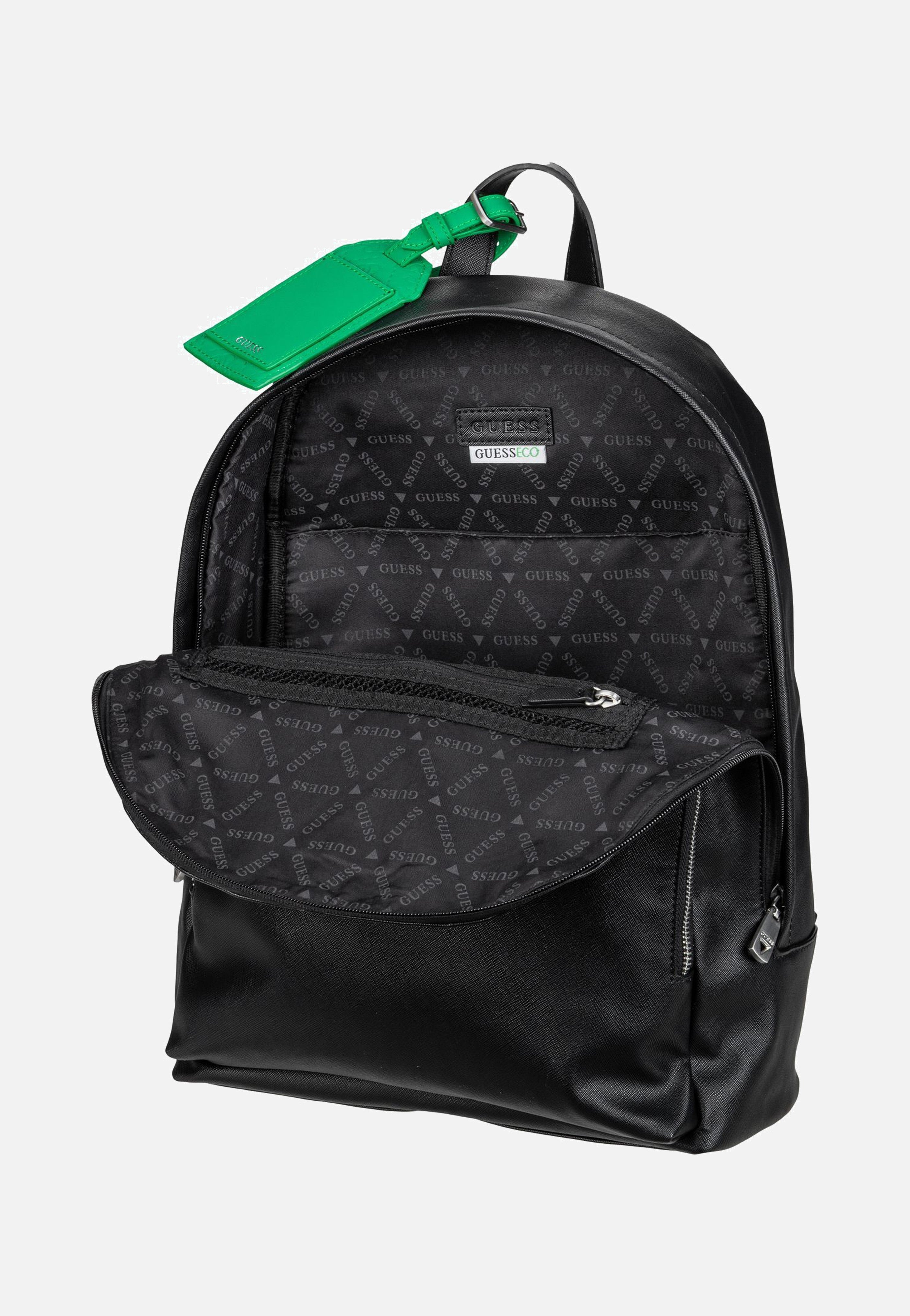 Guess - Milano Compact BP P5219 Black/Green - Backpack | Women-Image