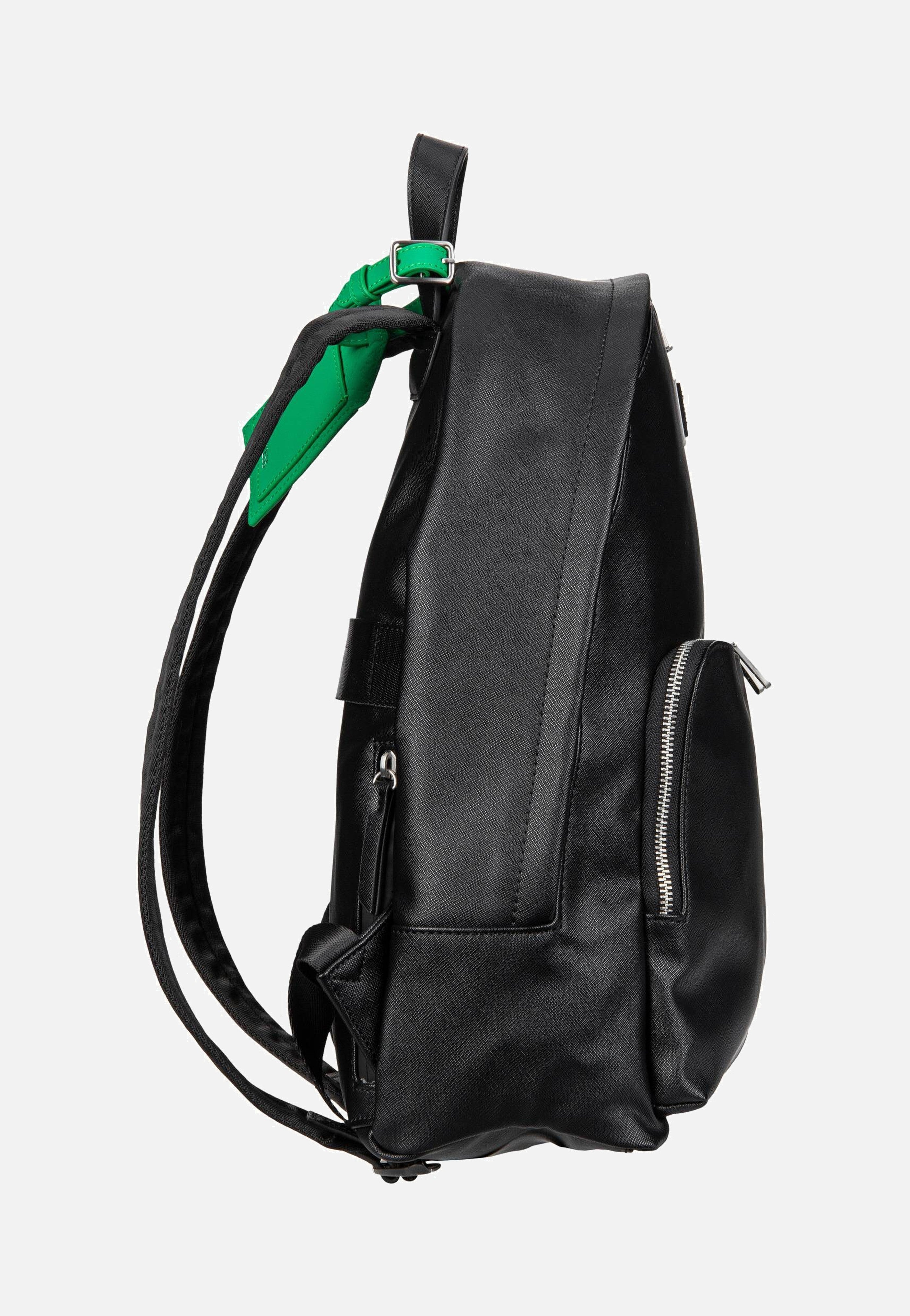 Guess - Milano Compact BP P5219 Black/Green - Backpack | Women-Image