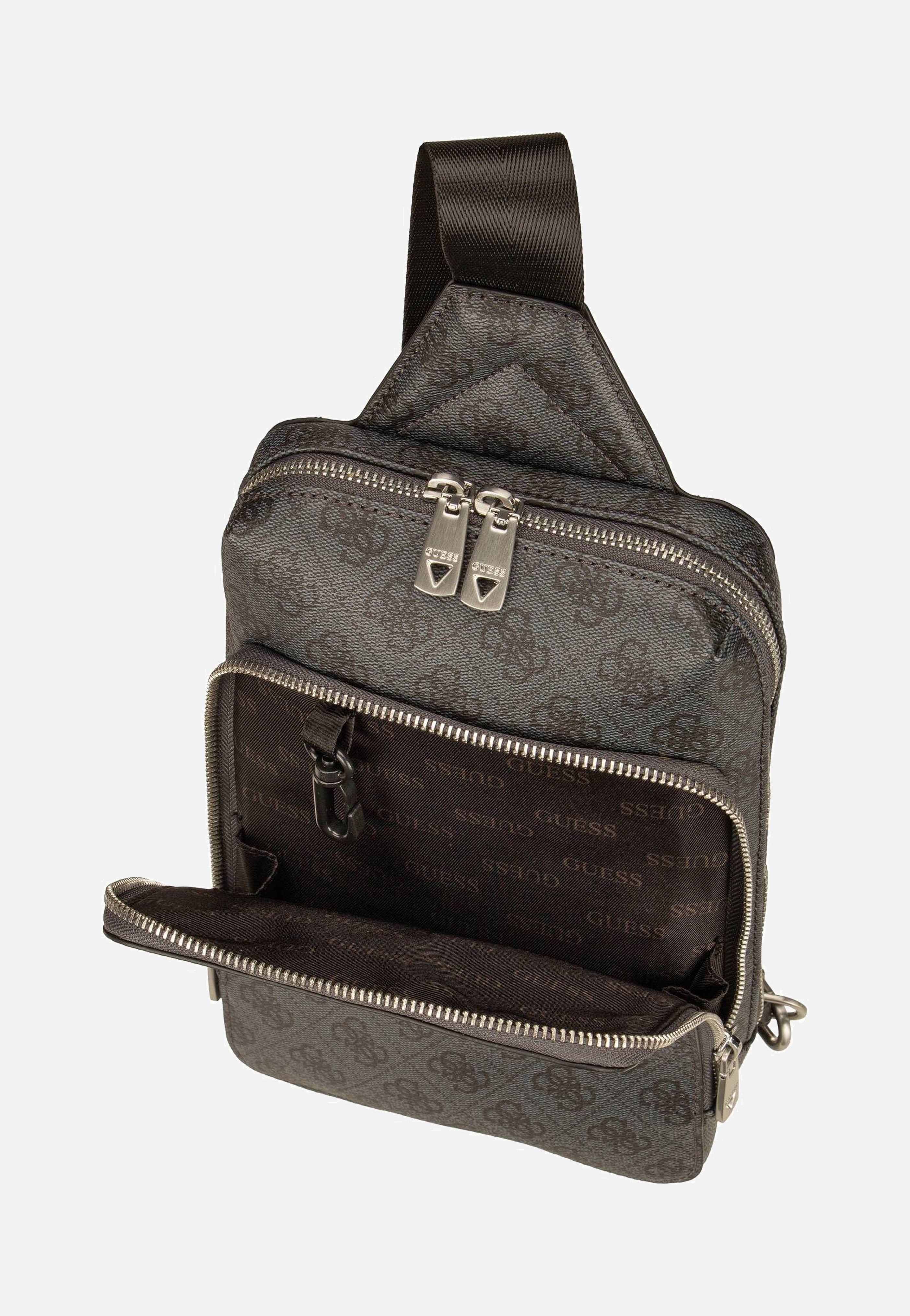Guess - Milano P5226 Black - Sling Bag | Men-Image