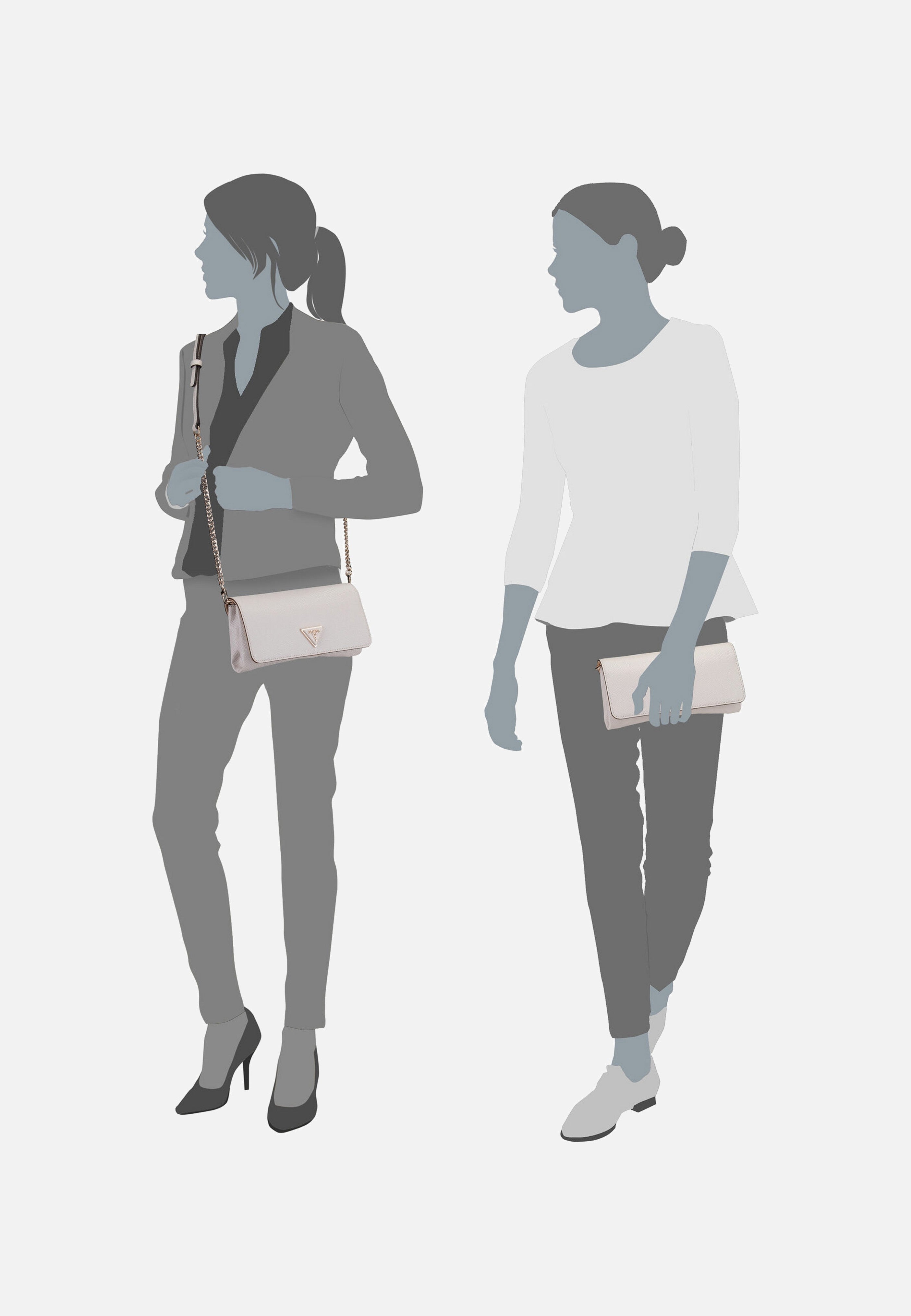 Guess - Noelle ZG 79750 Bone - Clutch | Women-Image