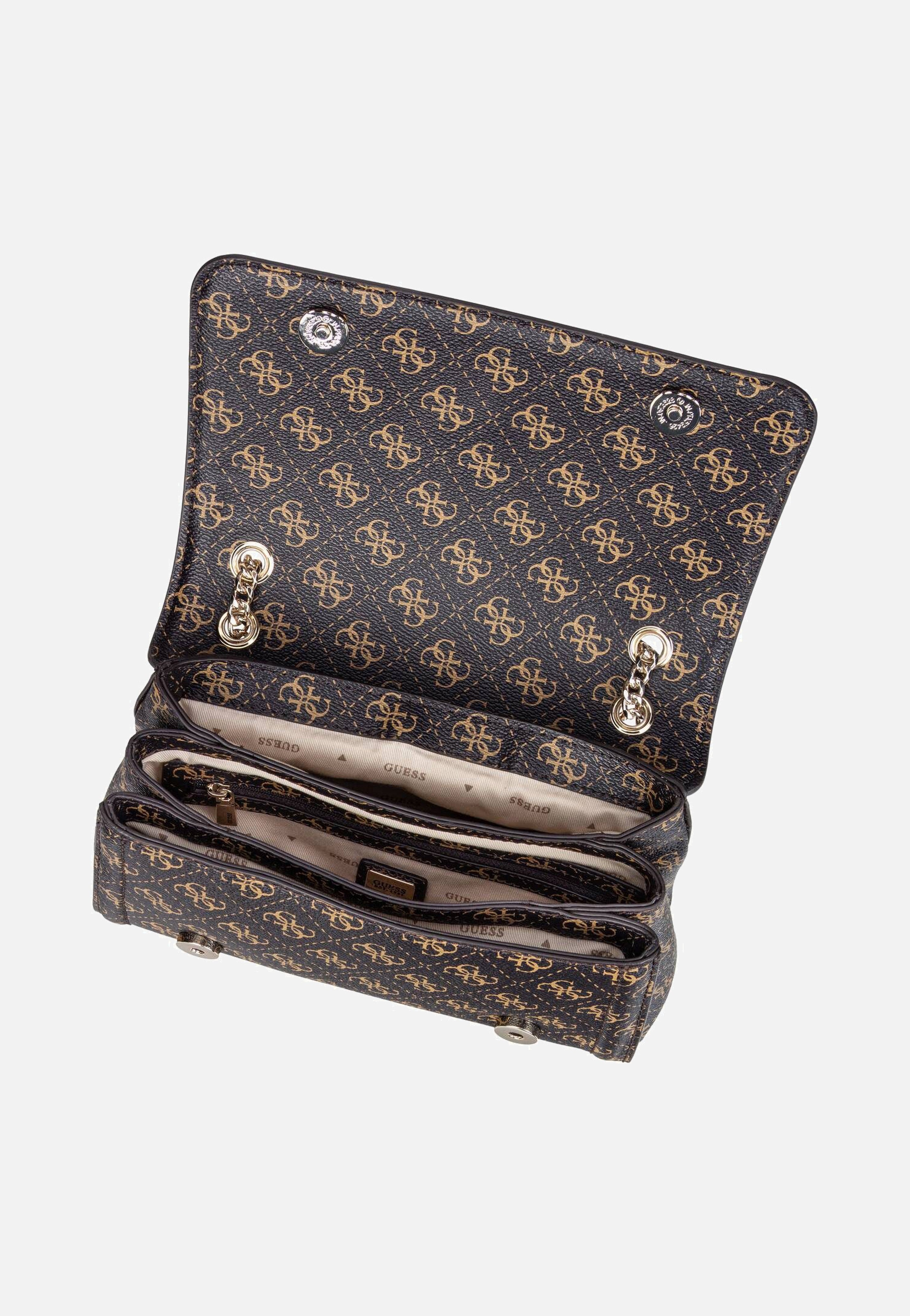 Guess - Noelle Conv Flap 79210 Braun - Shoulder Bag | Women-Image