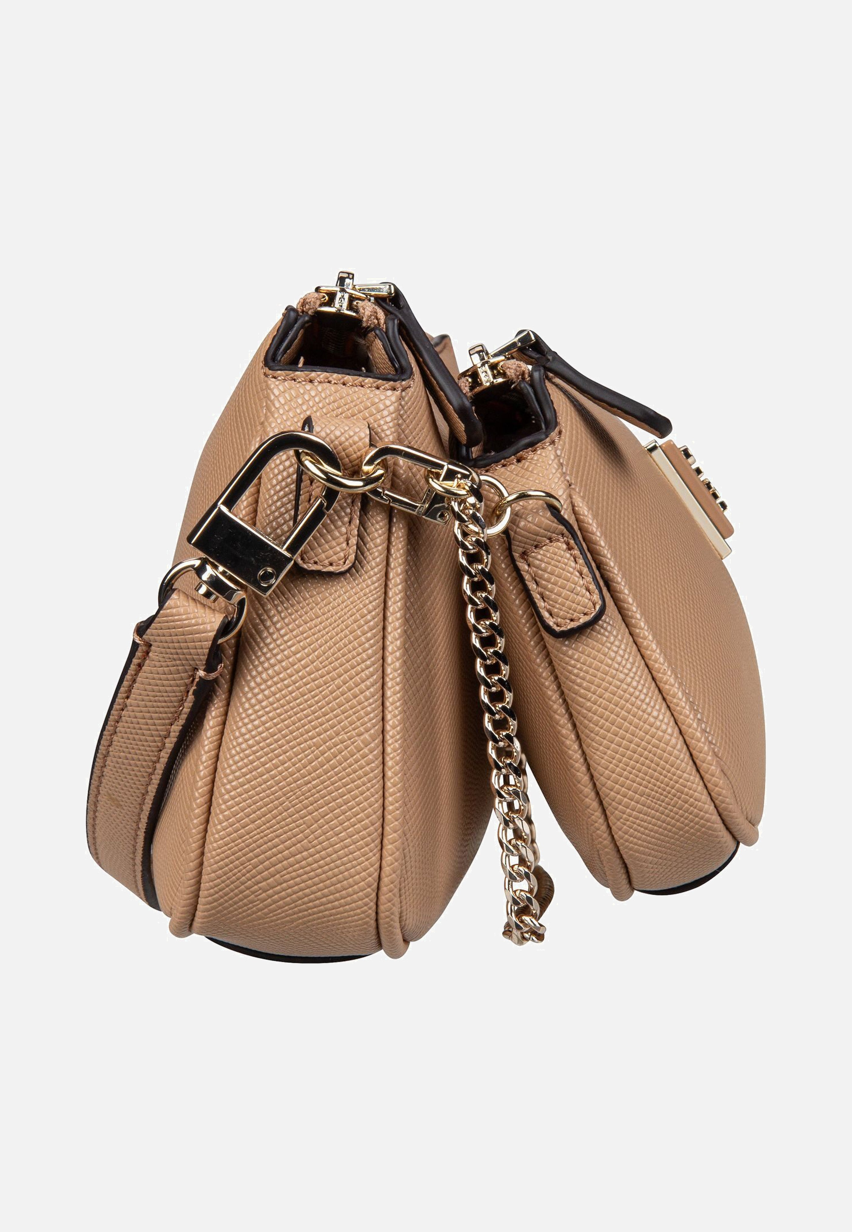 Guess - Noelle Double Pouch ZG Beige - Crossbody Bag | Women-Image