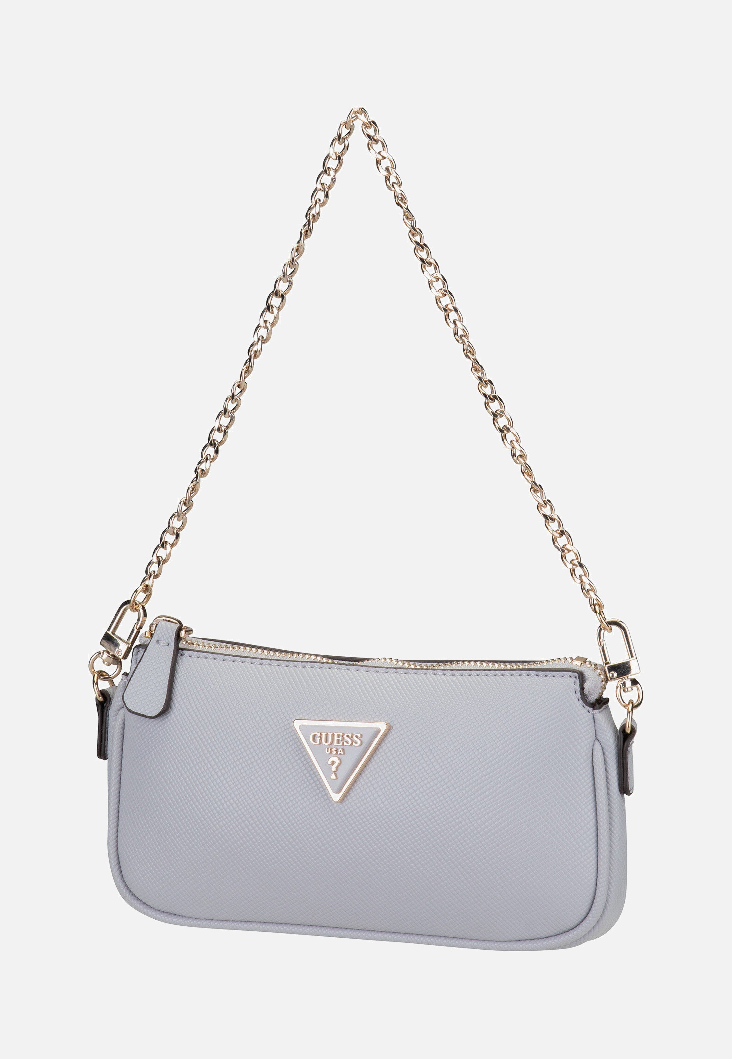 Guess Noelle Double Pouch ZG Lavendar Grey Umhängetasche