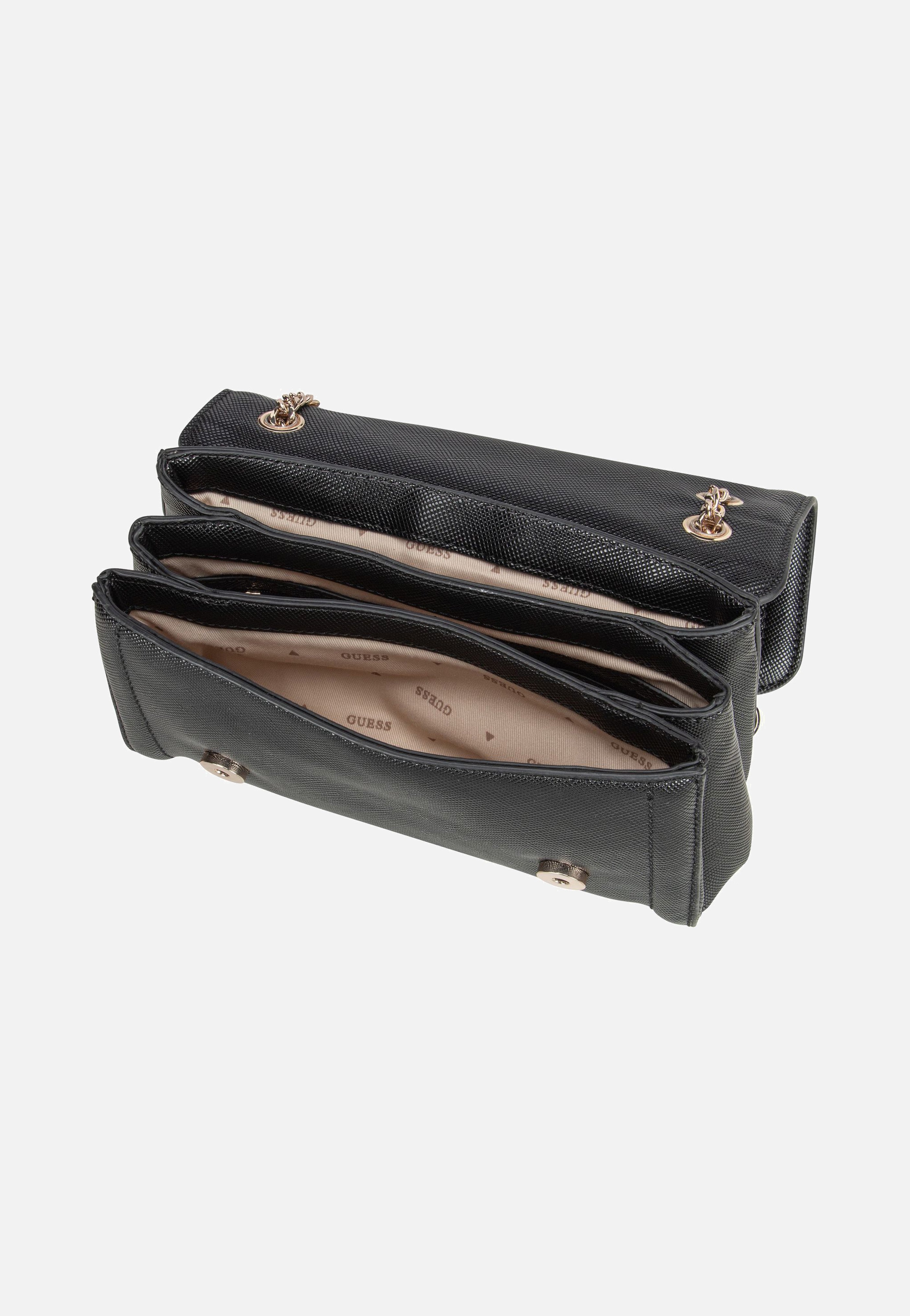 Guess - Noelle II Conv XBody Flap 72210 Black - Shoulder Bag | Women-Image