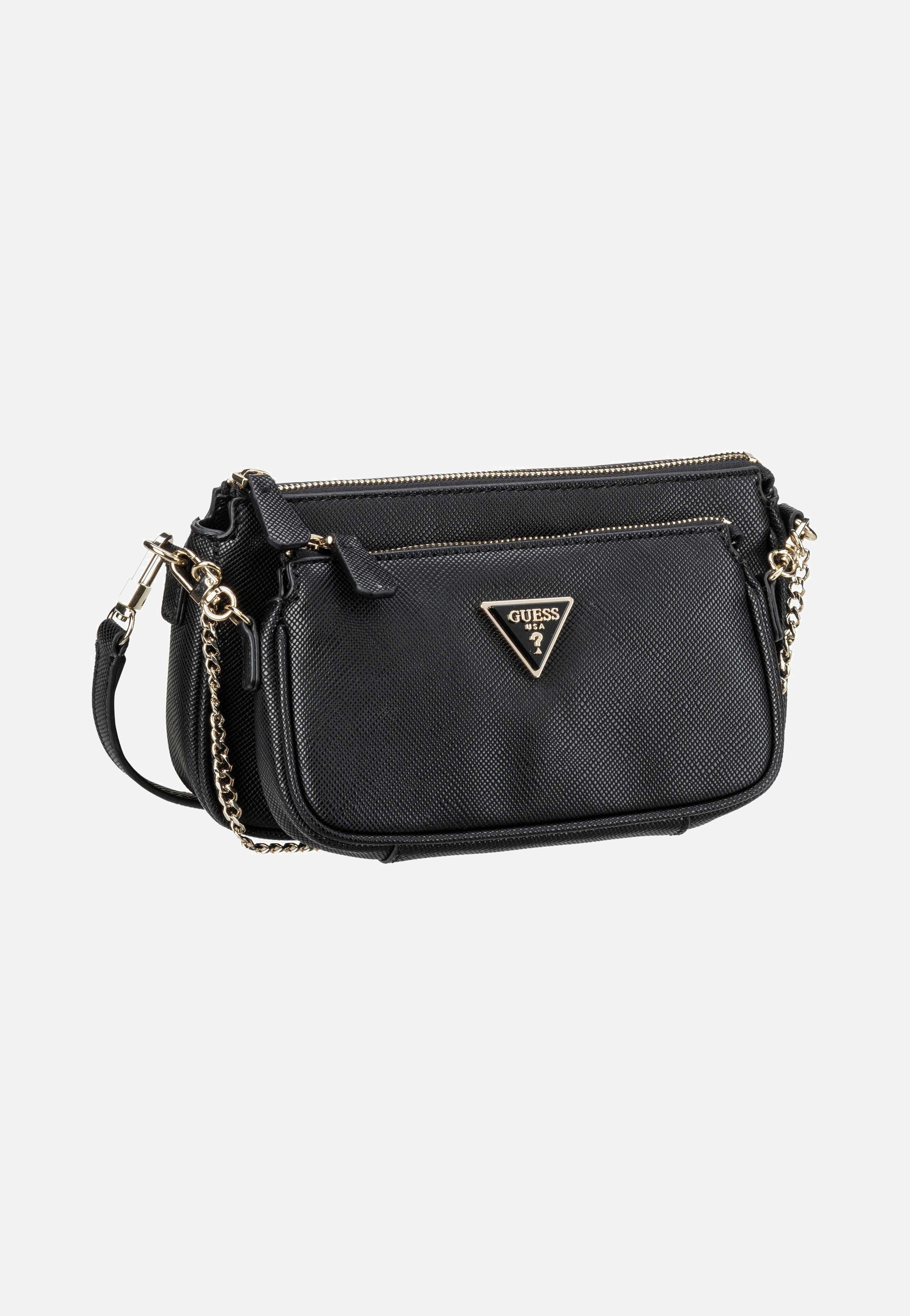 Guess - Noelle II Double Pouch CB 72710 Black - Crossbody Bag | Women-Image