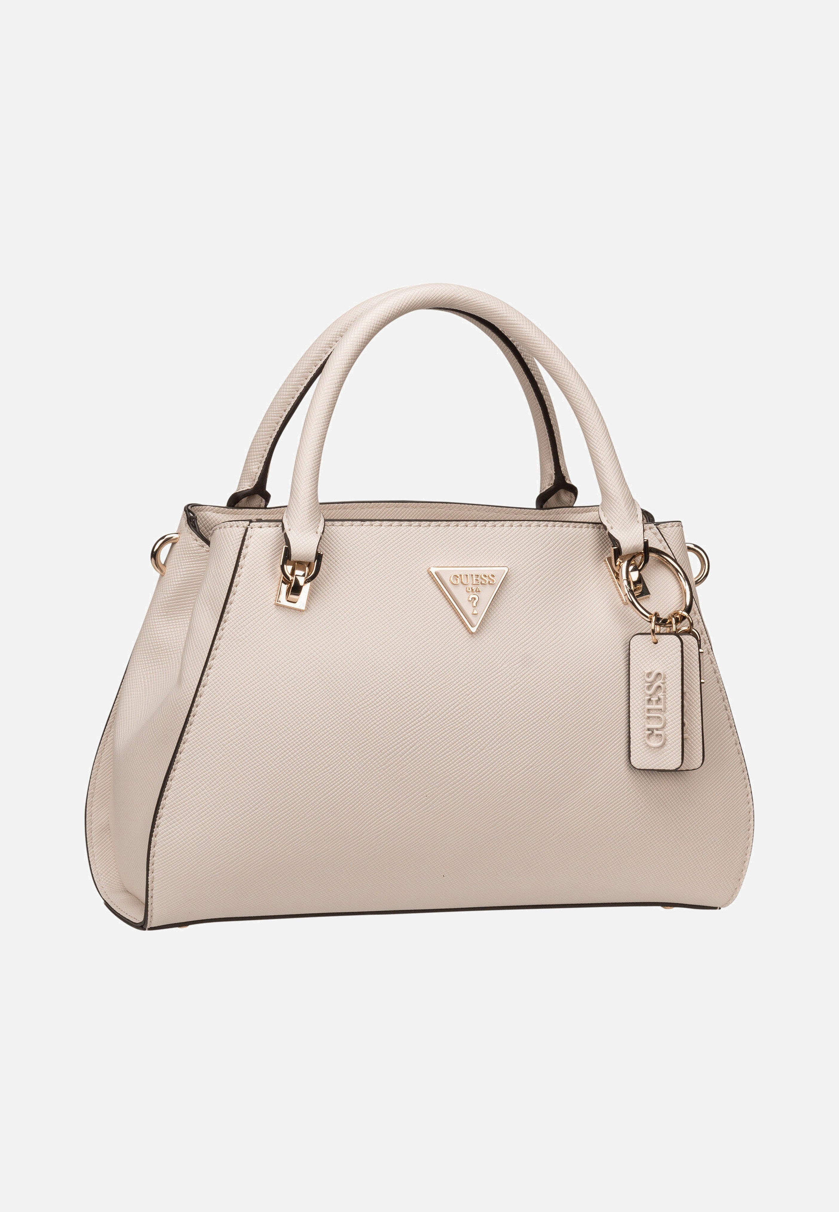 Guess - Noelle II Luxury SAT 72070 Bone - Handle Bag | Women-Image
