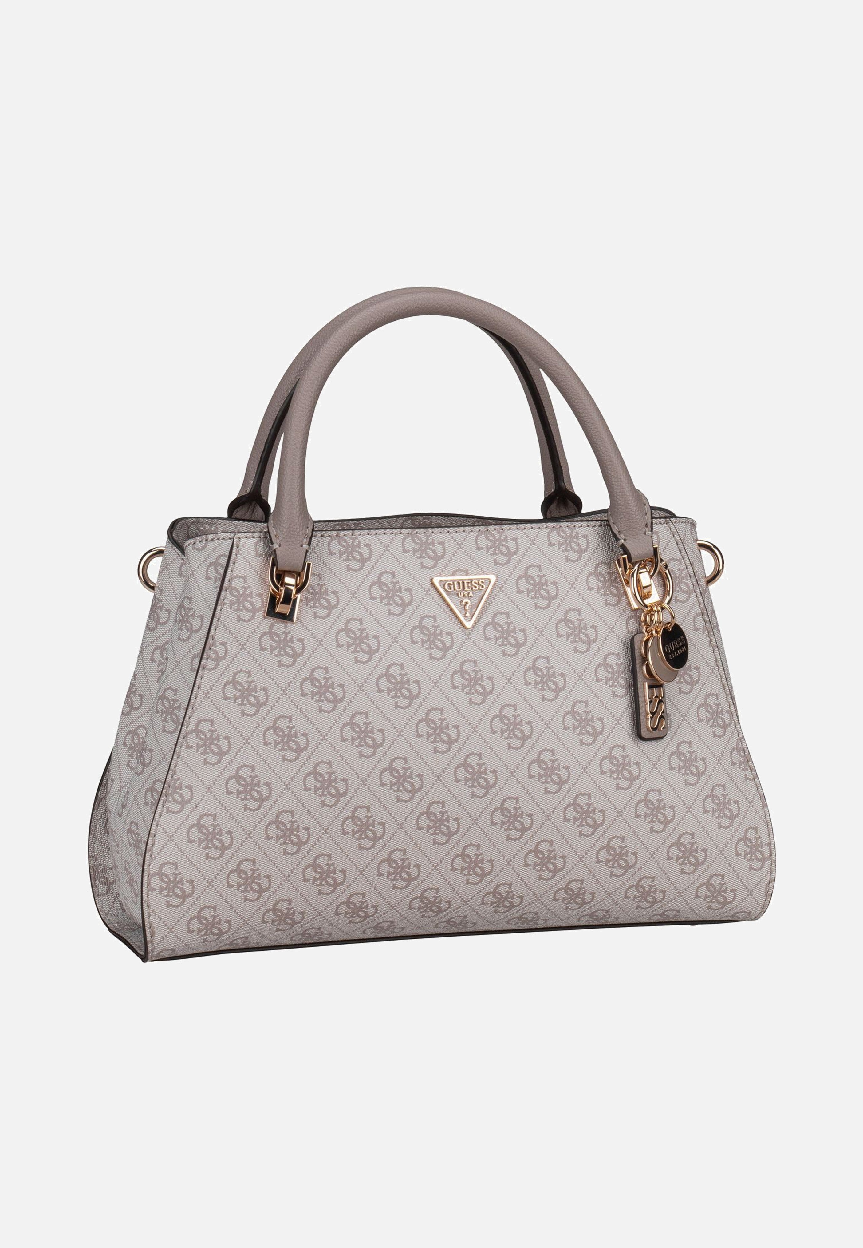 Guess - Noelle II Luxury SAT Logo 72070 Dark Taupe - Handle Bag | Women-Image