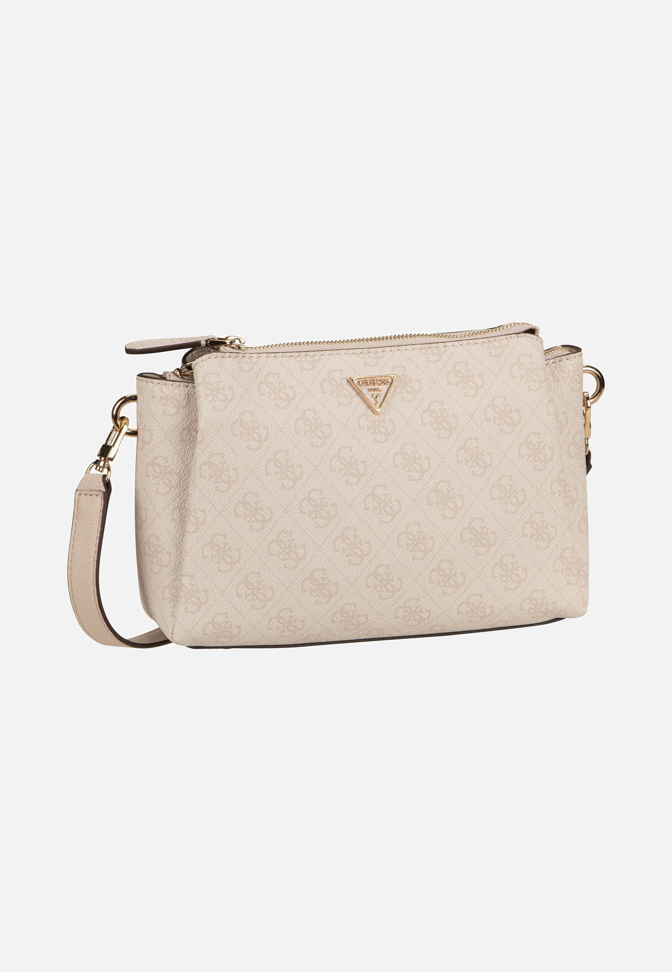 Guess - Noelle II Tri Comp CB 72120 Logo White - Crossbody Bag | Women-Image