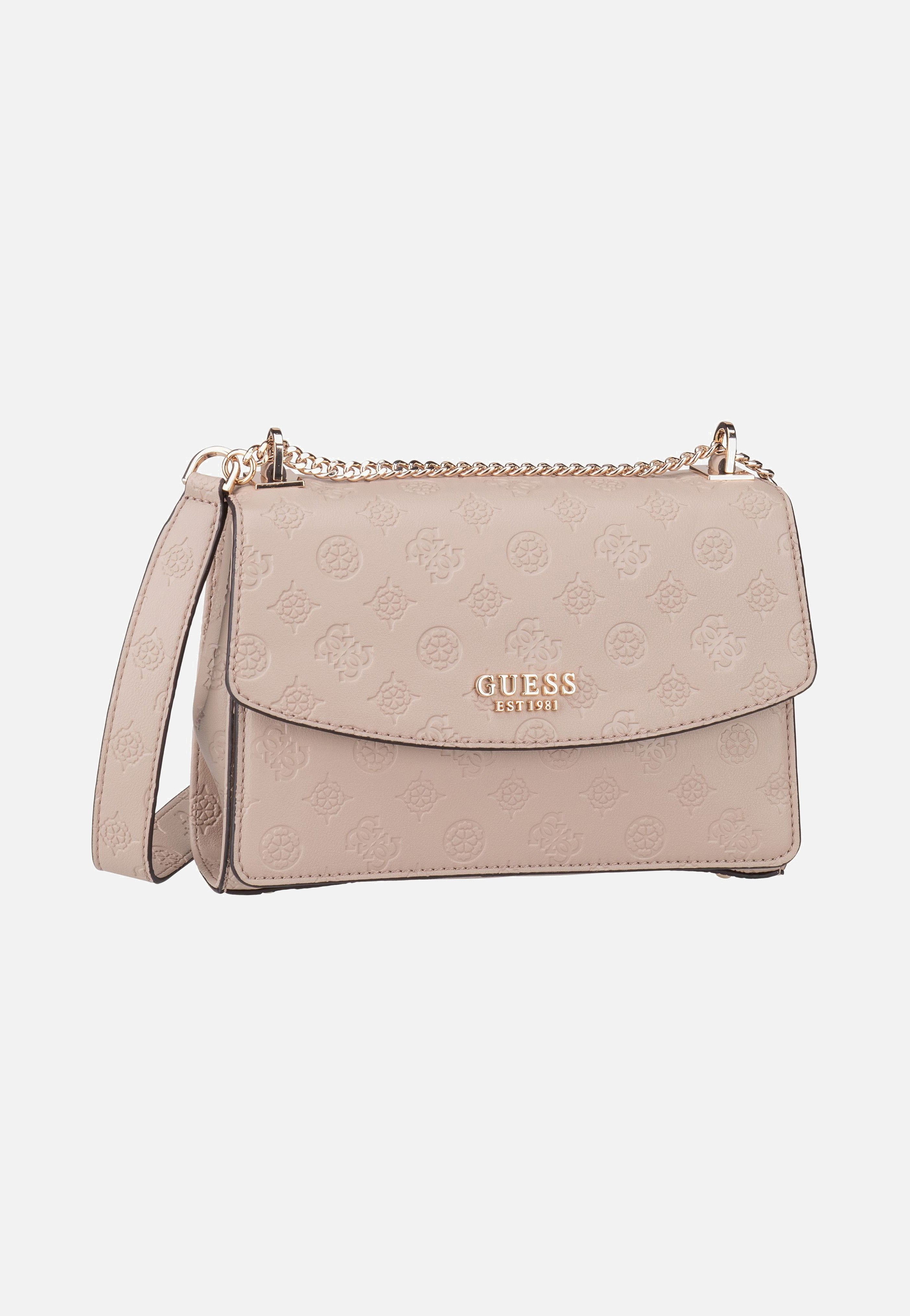 Guess - Phoebe Conv XBody Flap 65210 Logo Simply Taupe - Shoulder Bag | Women-Image