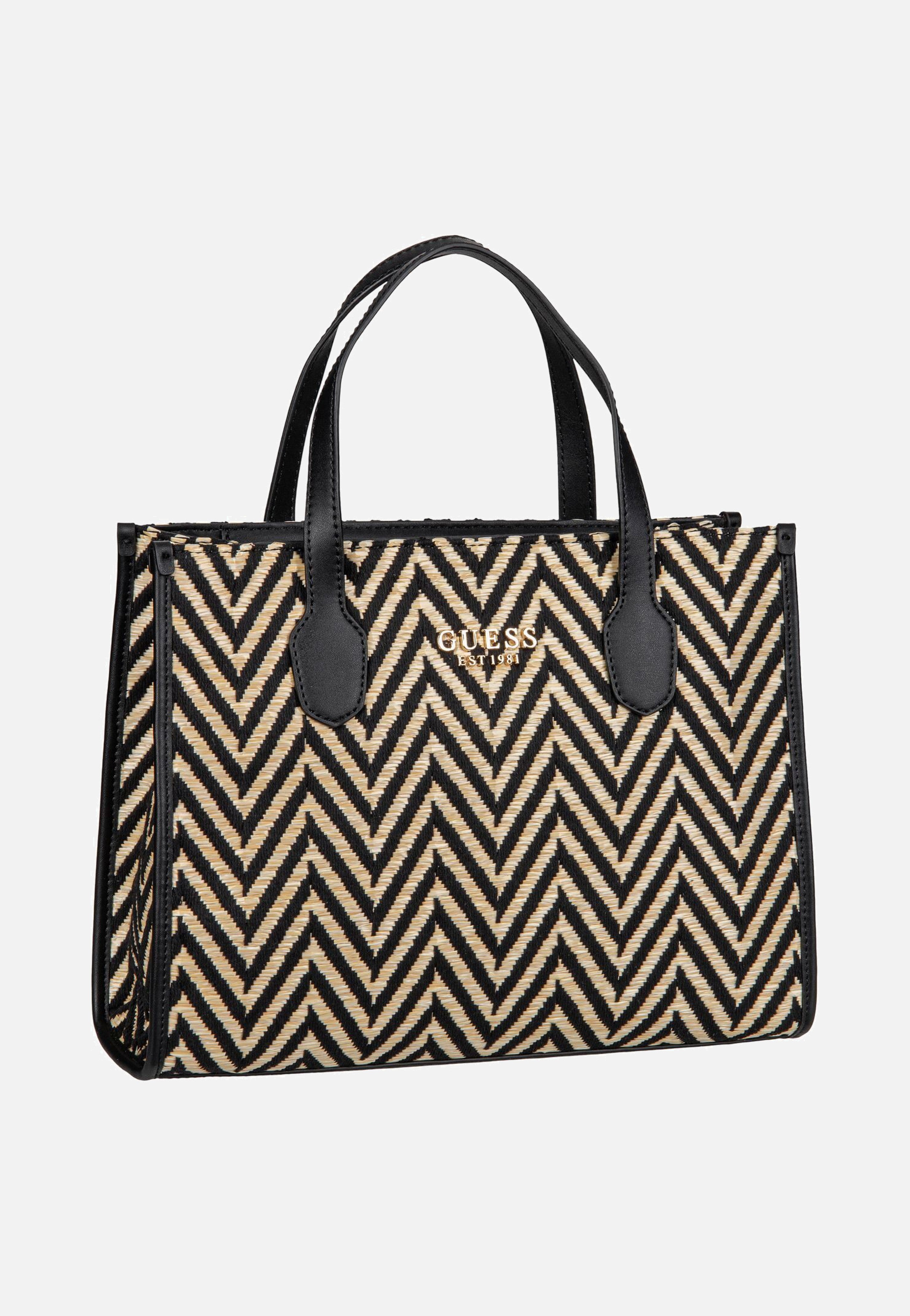 Guess - Silvana 2 Compartment 65220 Black - Handle Bag | Women-Image