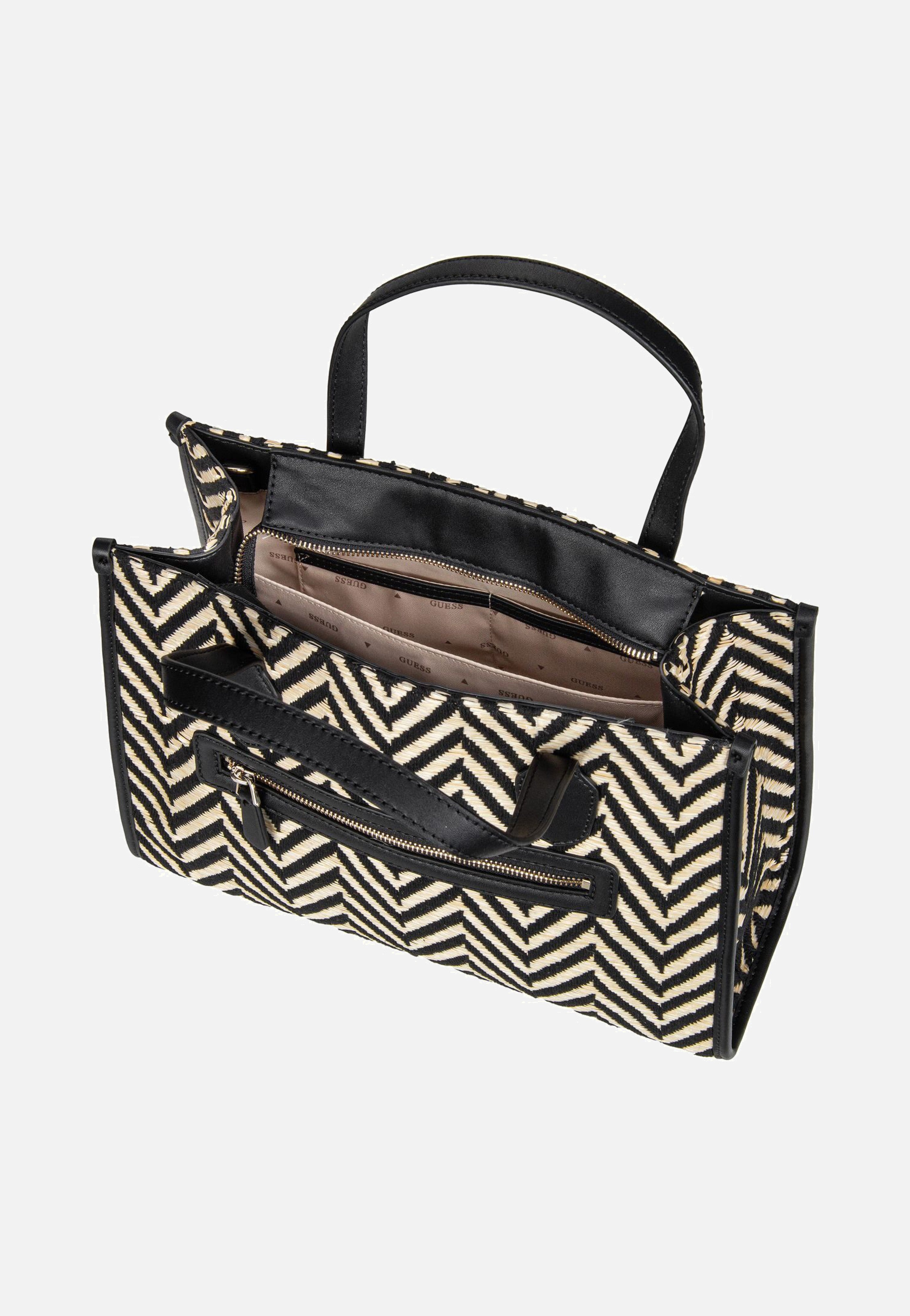 Guess - Silvana 2 Compartment 65220 Black - Handle Bag | Women-Image