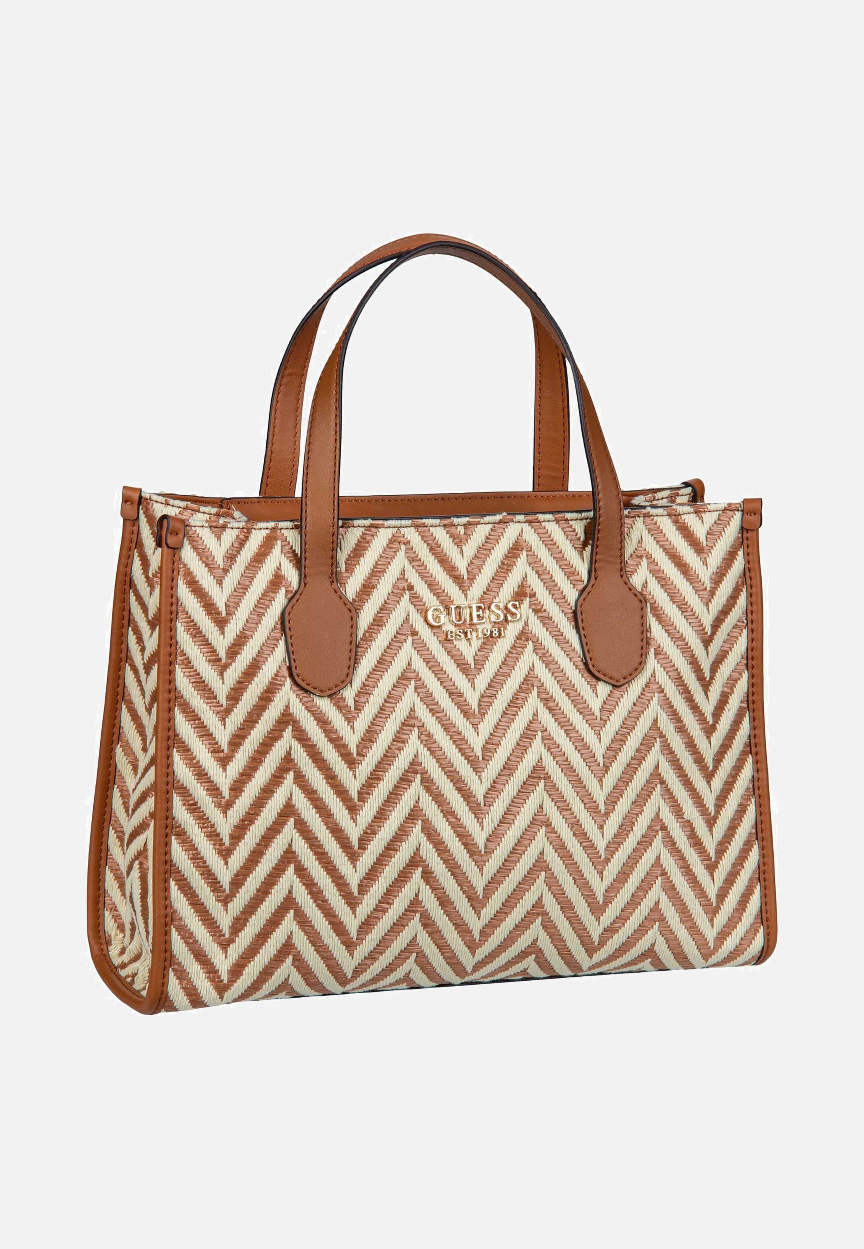 Guess - Silvana 2 Compartment 65220 Cognac - Handle Bag | Women-Image