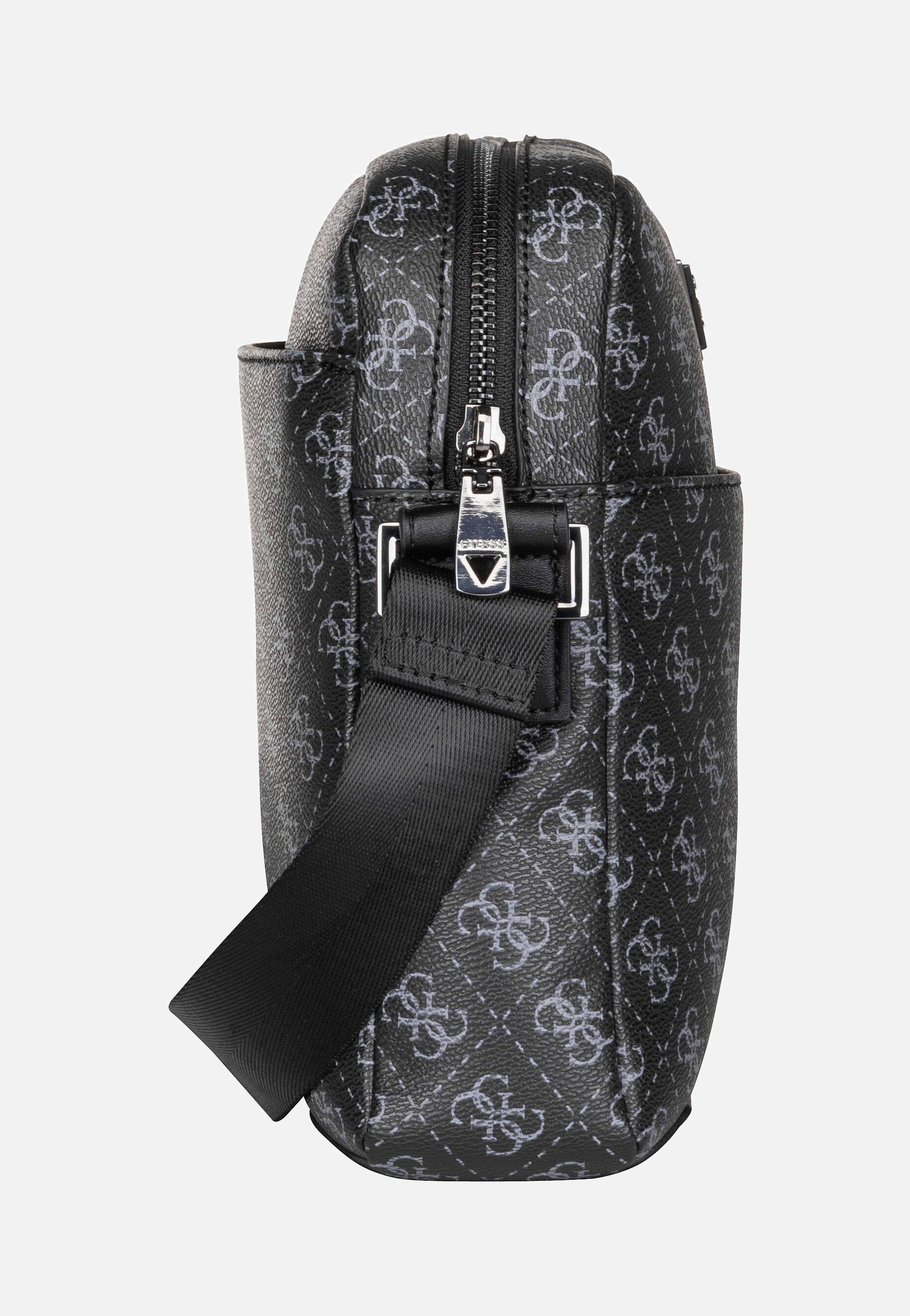 Guess - Torino 4G Eco Flat Dark Black - Crossbody Bag | Men-Image