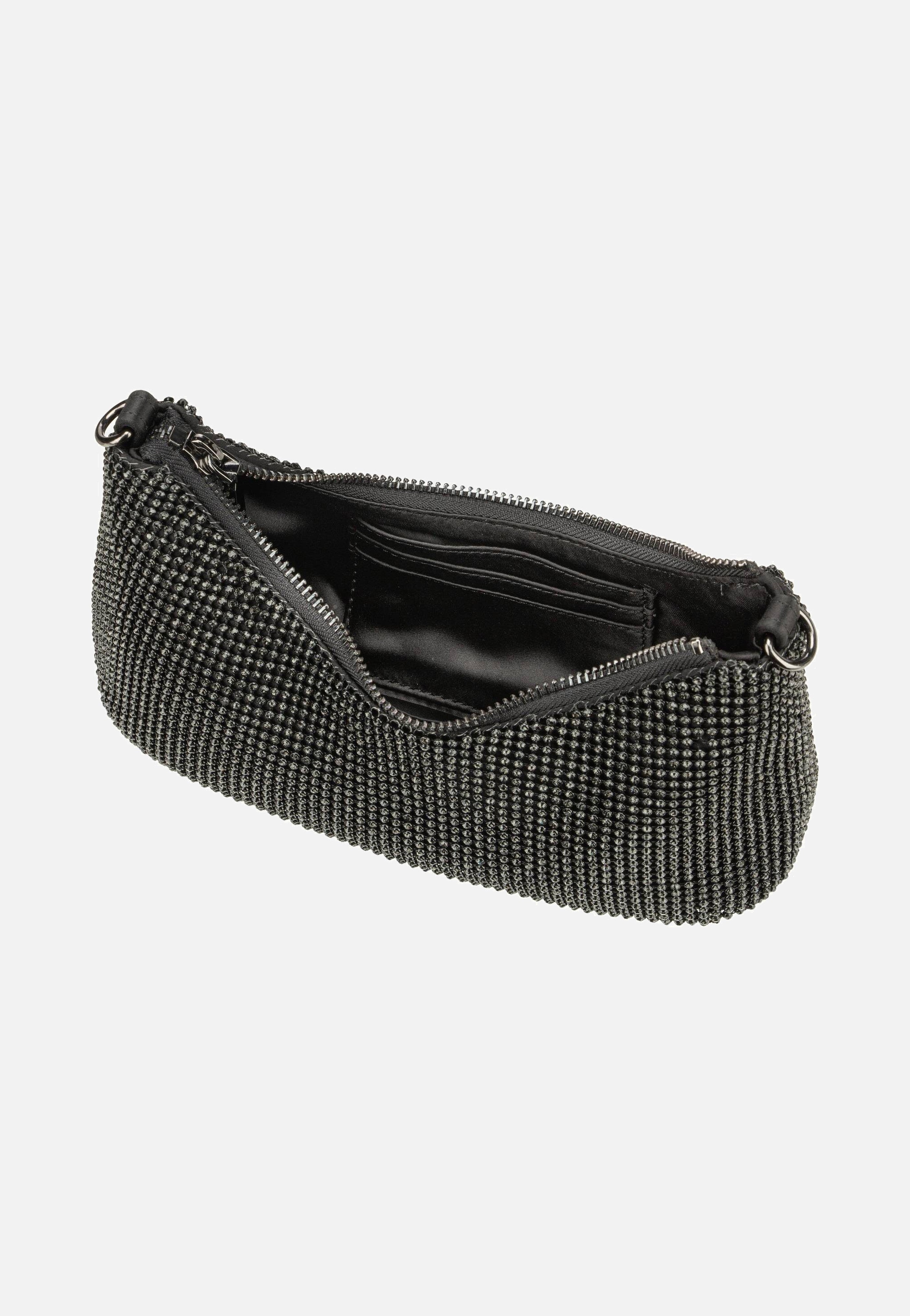 Guess - Zalina Mini Top Zip 50720 Black - Clutch | Women-Image