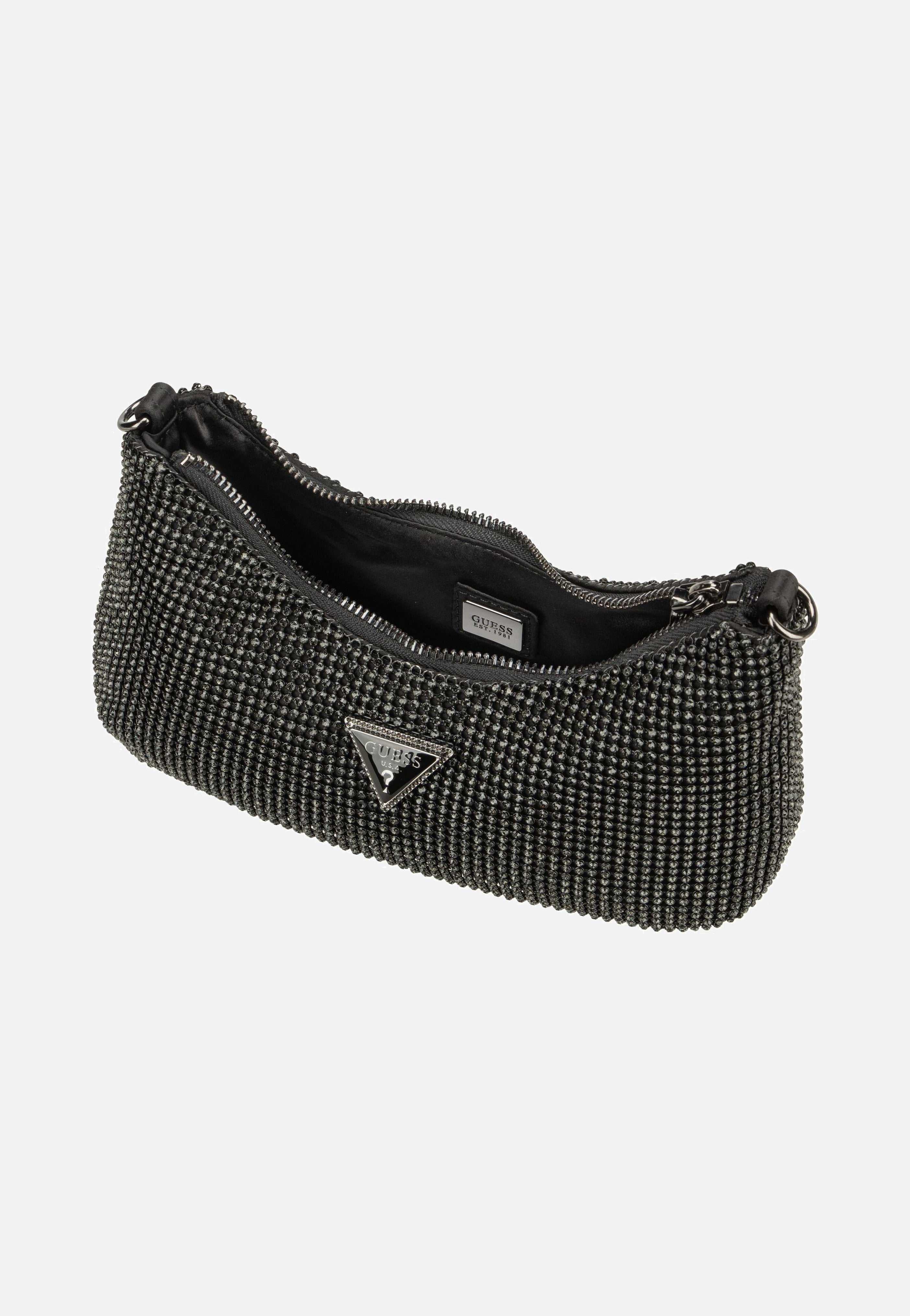 Guess - Zalina Mini Top Zip 50720 Black - Clutch | Women-Image