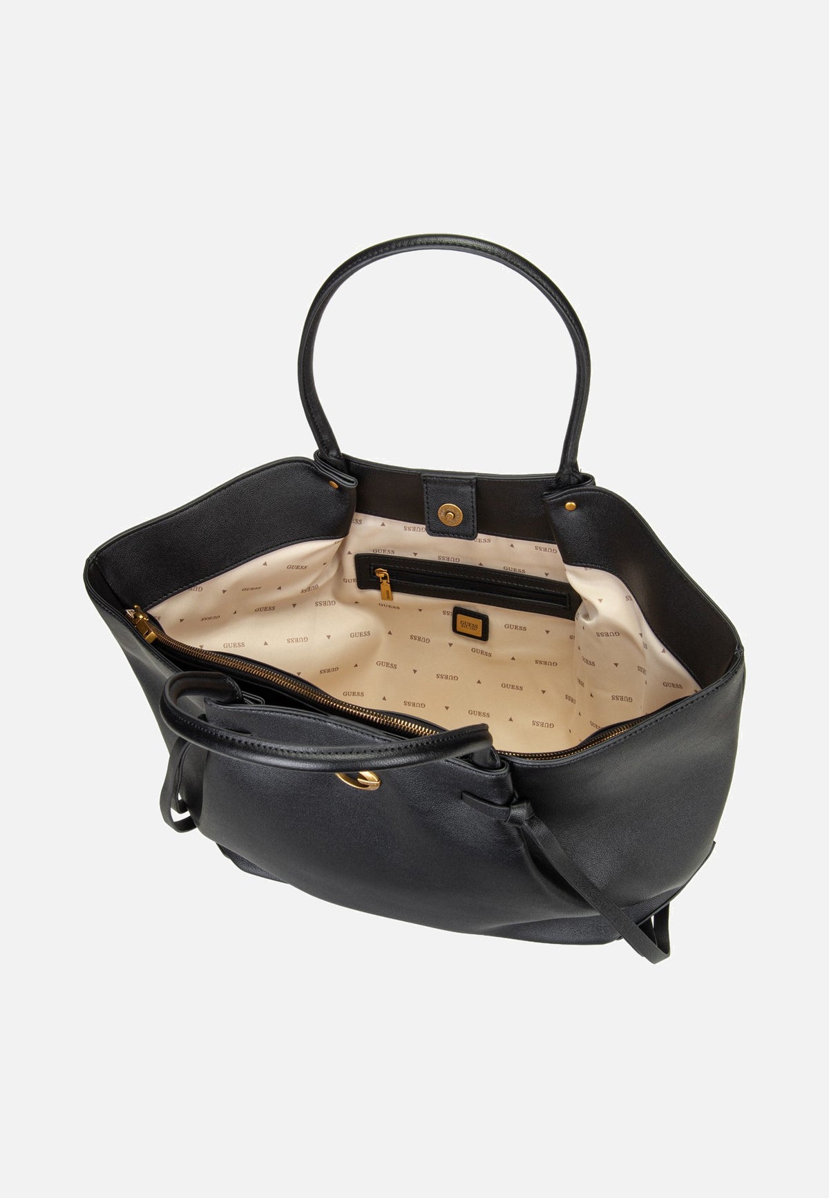 Guess Allegra Girlfriend 37230 Black Tote Bag