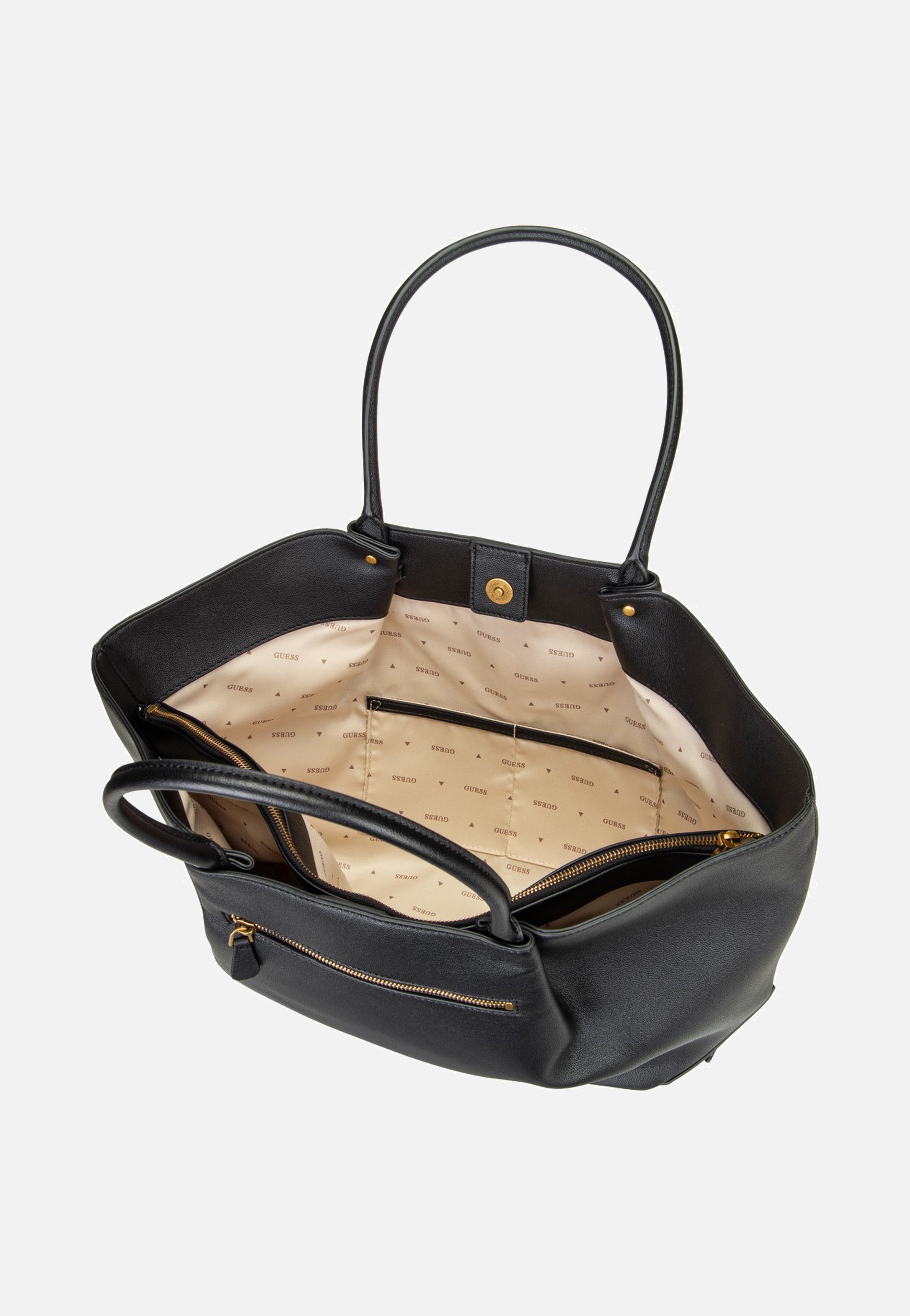 Guess Allegra Girlfriend 37230 Black Tote Bag