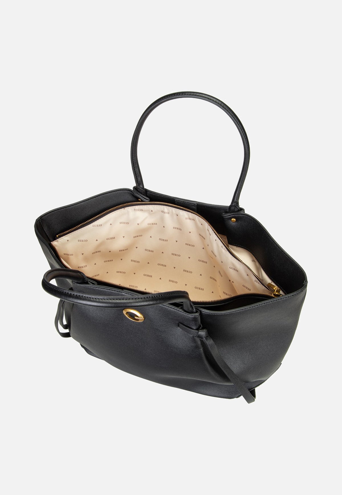 Guess Allegra Girlfriend 37230 Black Tote Bag