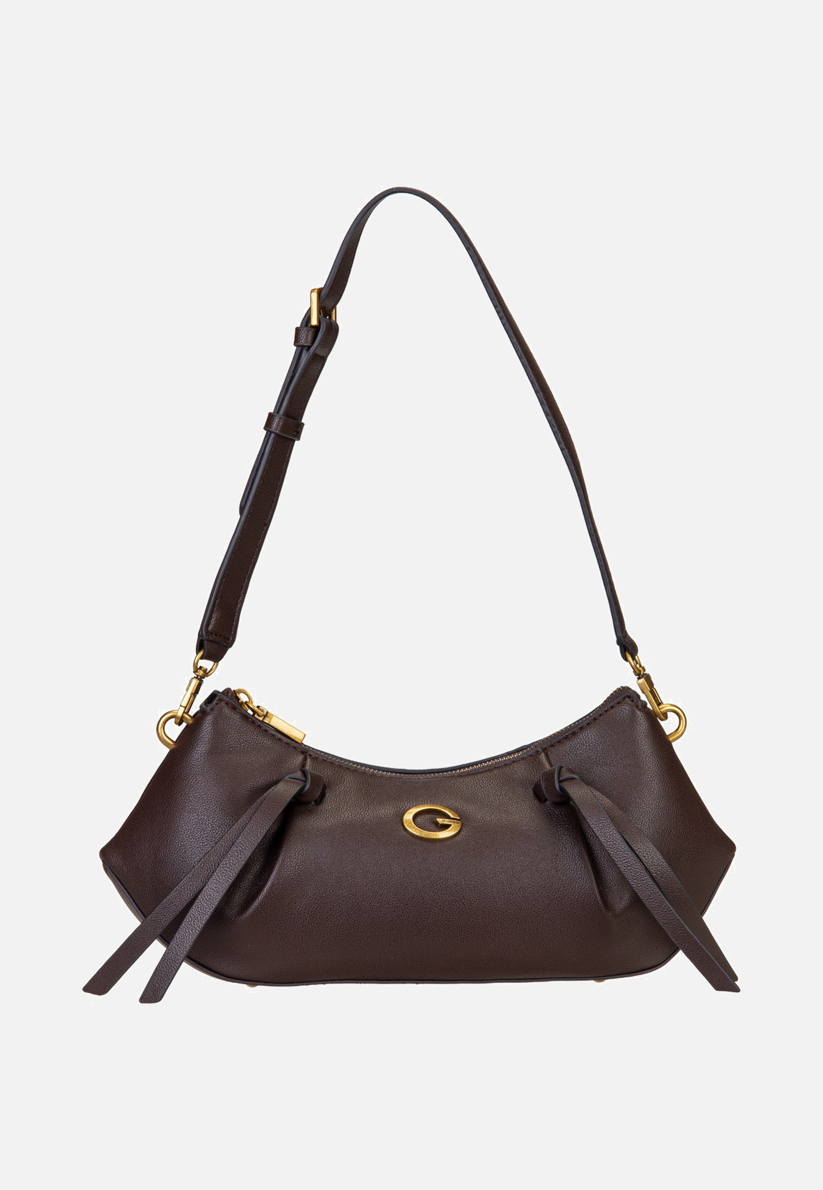 Guess Allegra Shoulder 37180 Brown Schultertasche