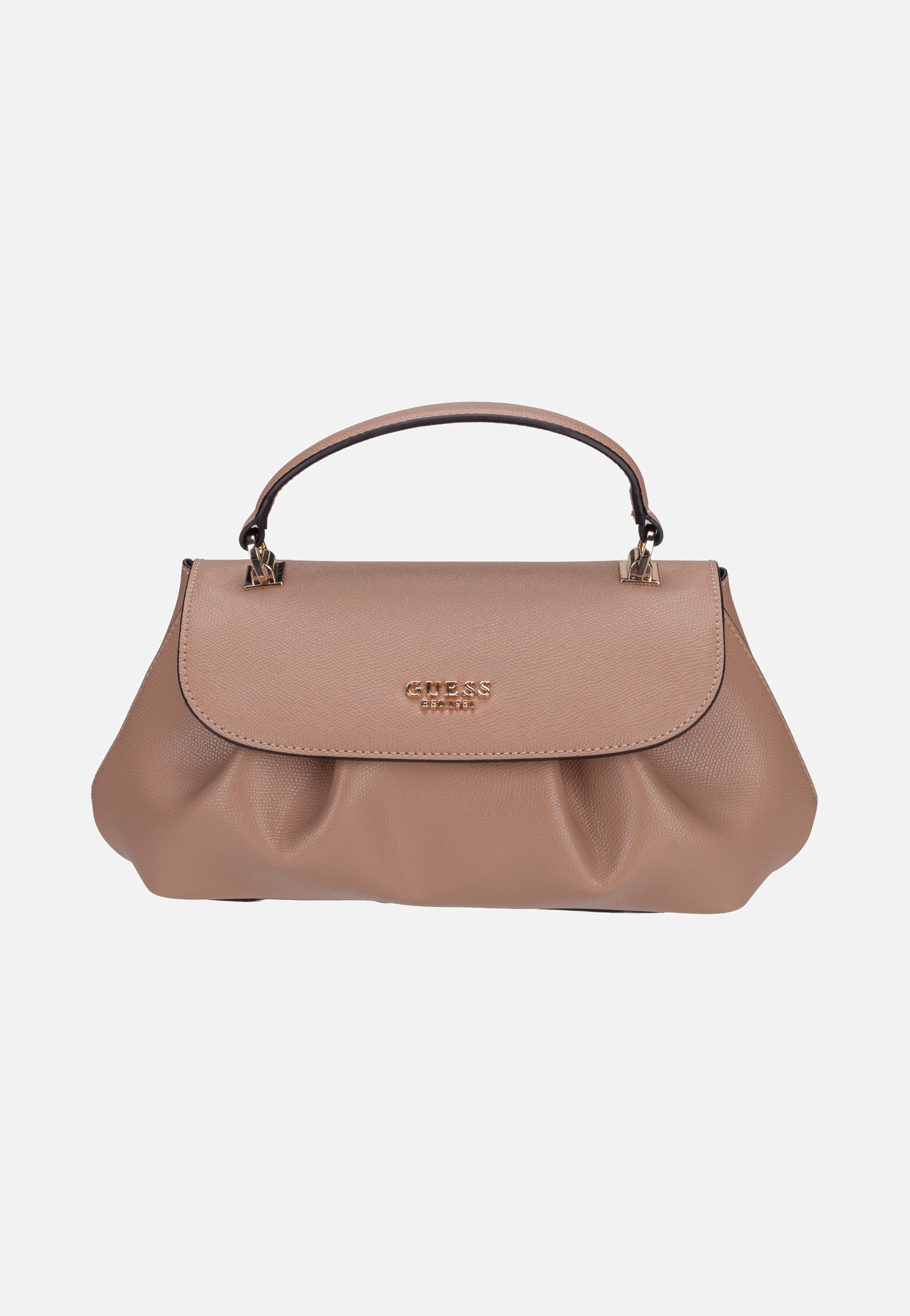 Guess Amorette Top Handle Flap 98190 Beige Handle Bag