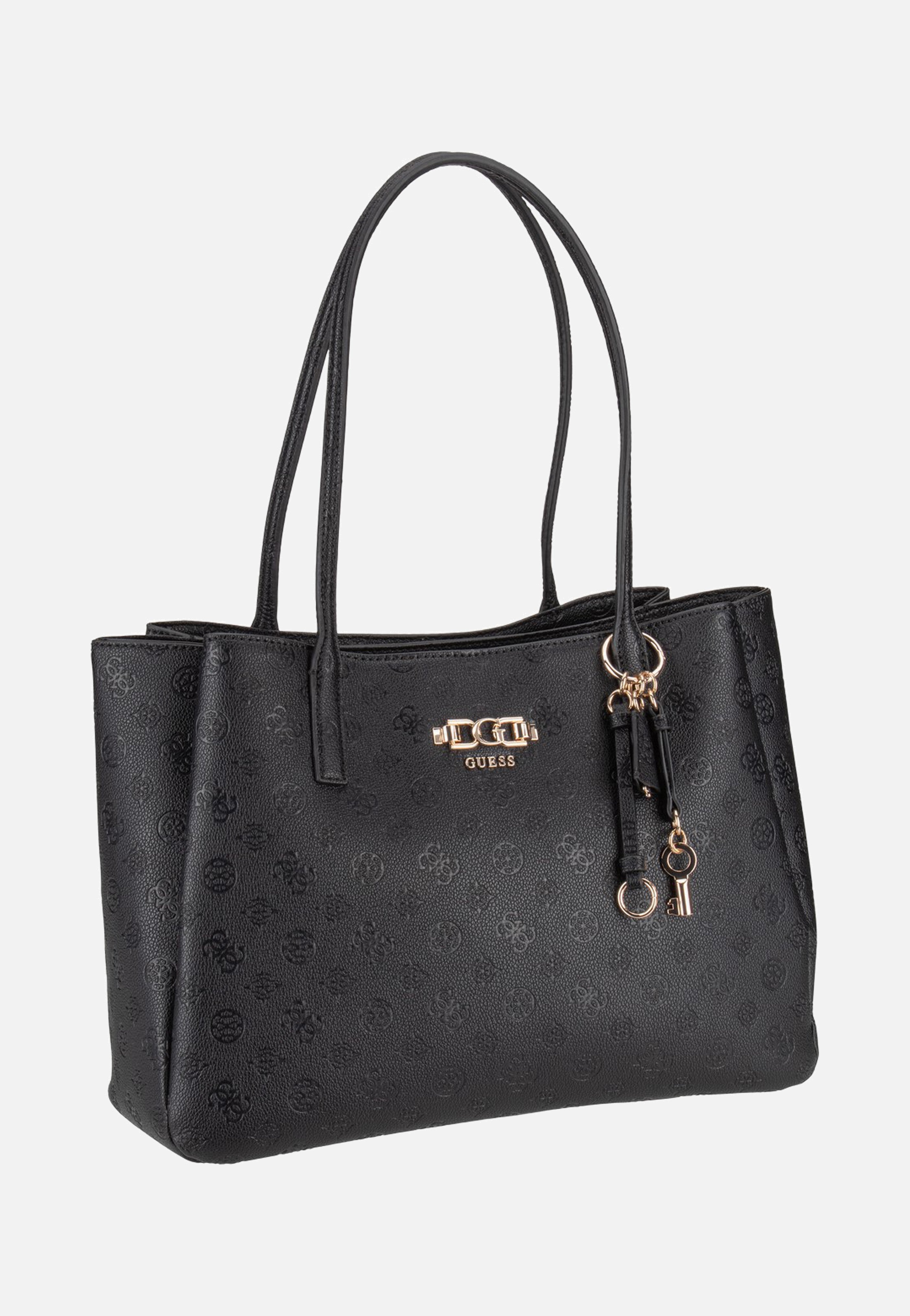 Guess - Anise Multi Comp Tote Black Logo - Shopper | Women-Image