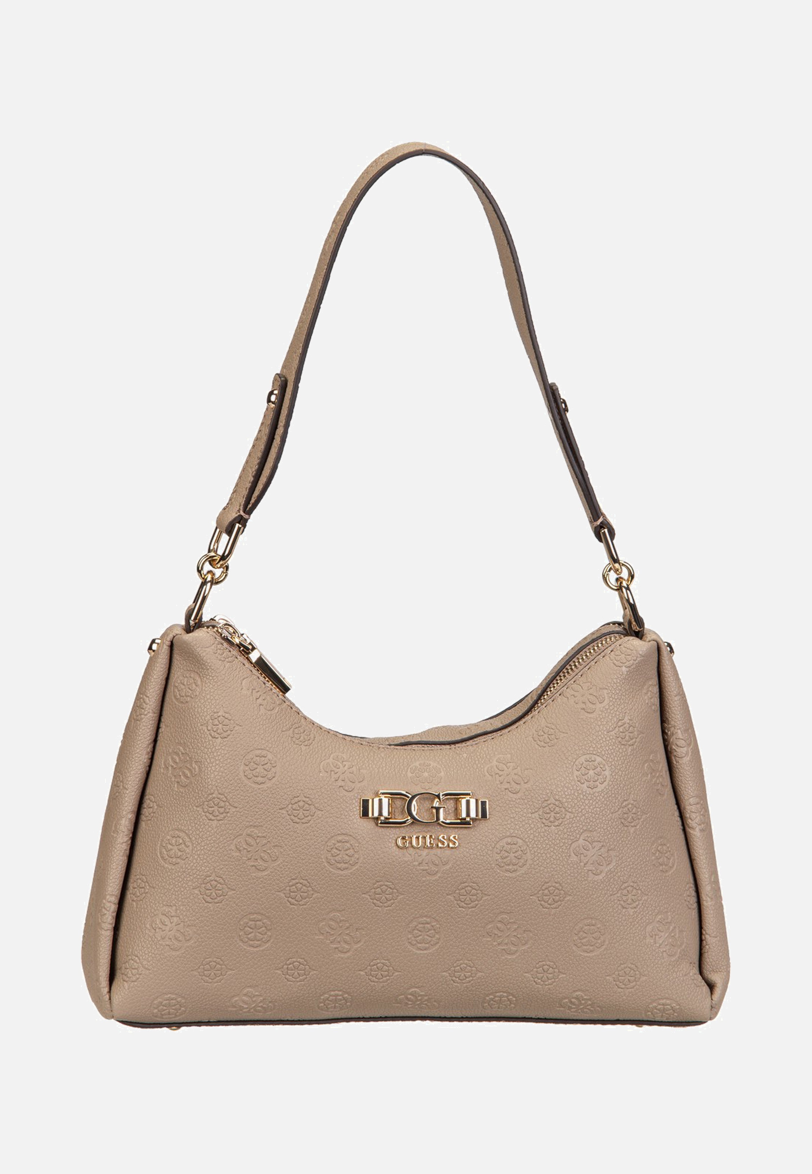 Guess - Anise Double Zip 16180 Dark Oak - Shoulder Bag | Women-Image