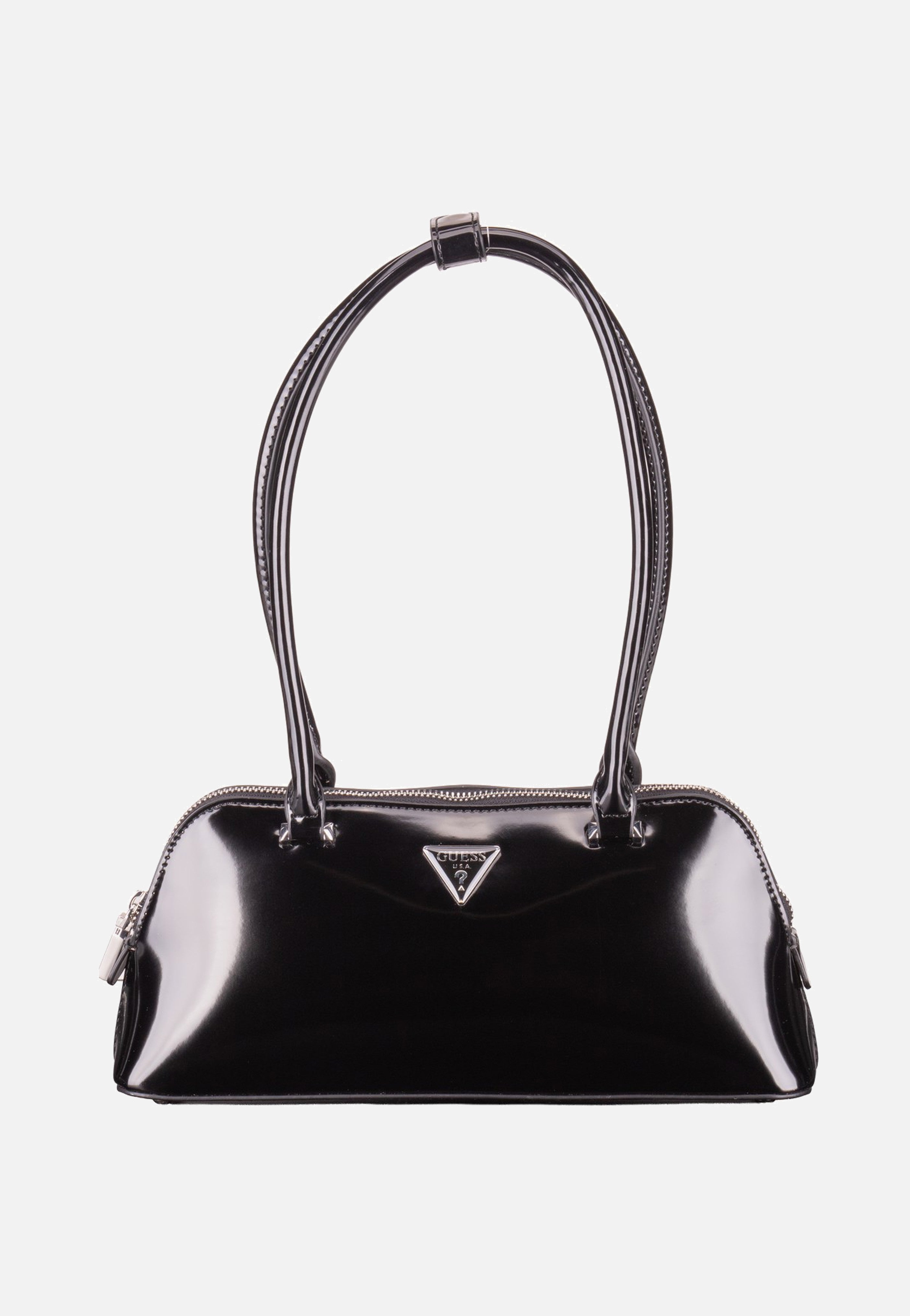 Guess Arnela Shoulder Satchel Black Evening Bag