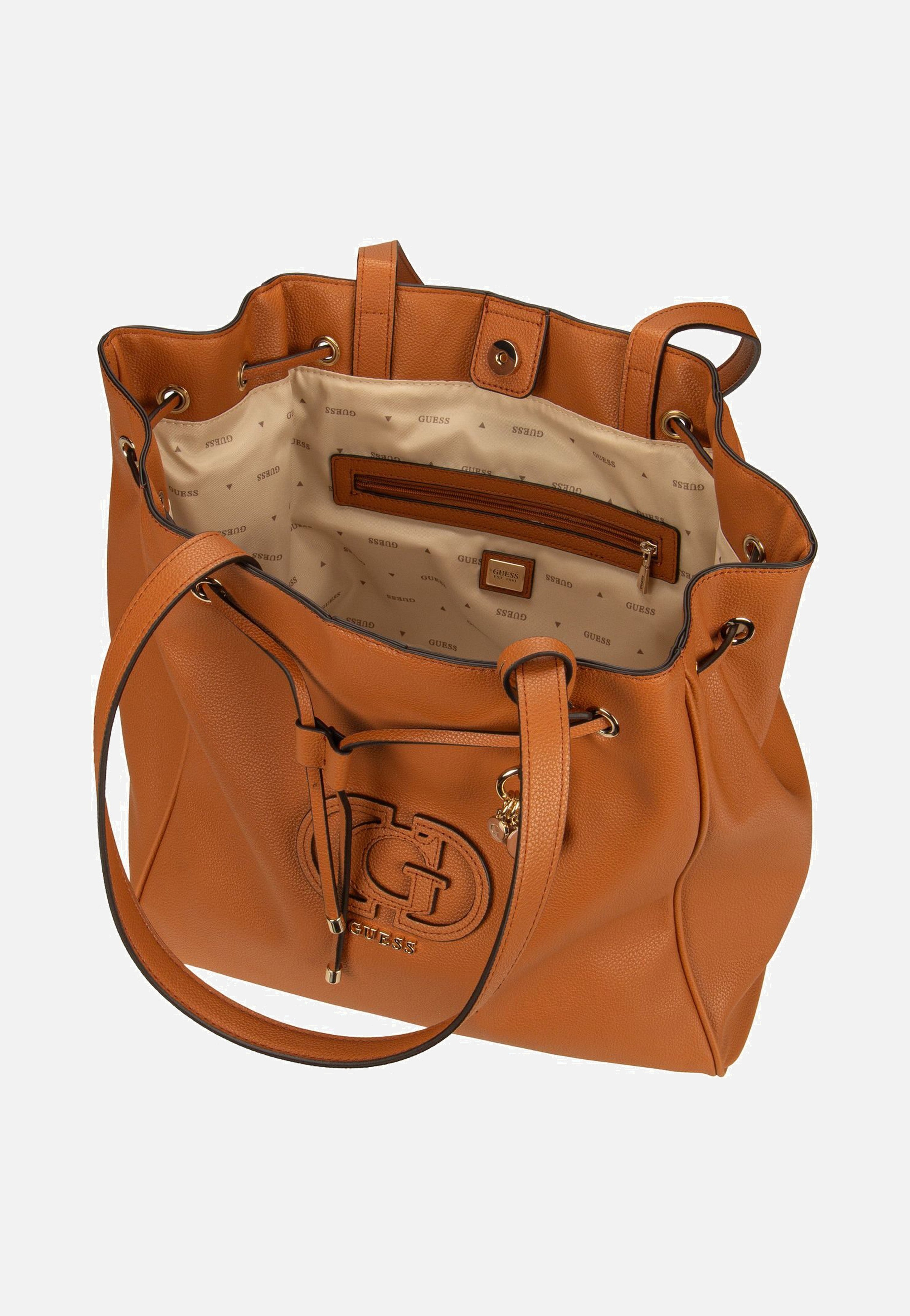 Guess Calebra Drawstring TO 36230 Cognac Shopper