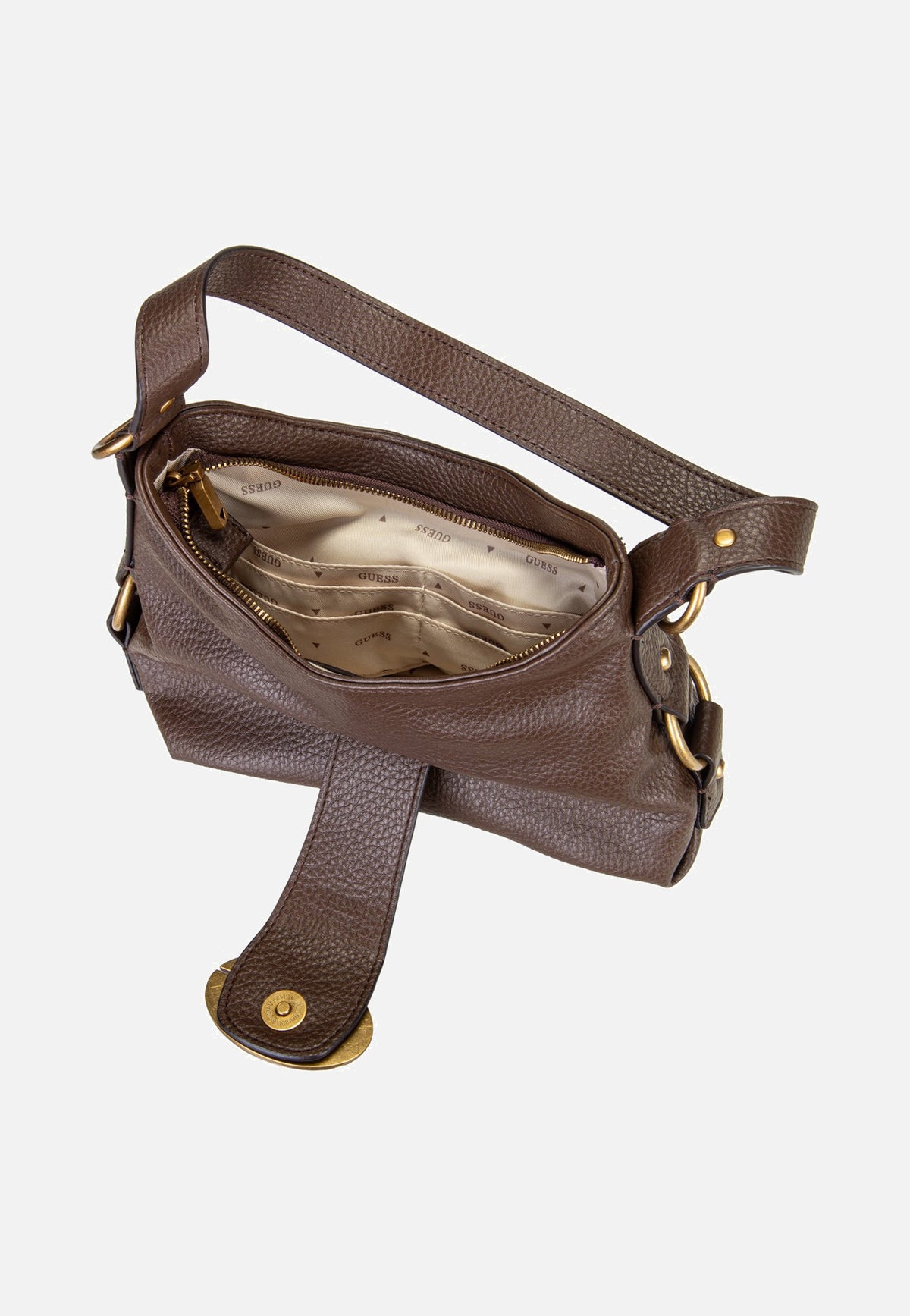 Guess Camden Mini 8720 Espresso Schultertasche