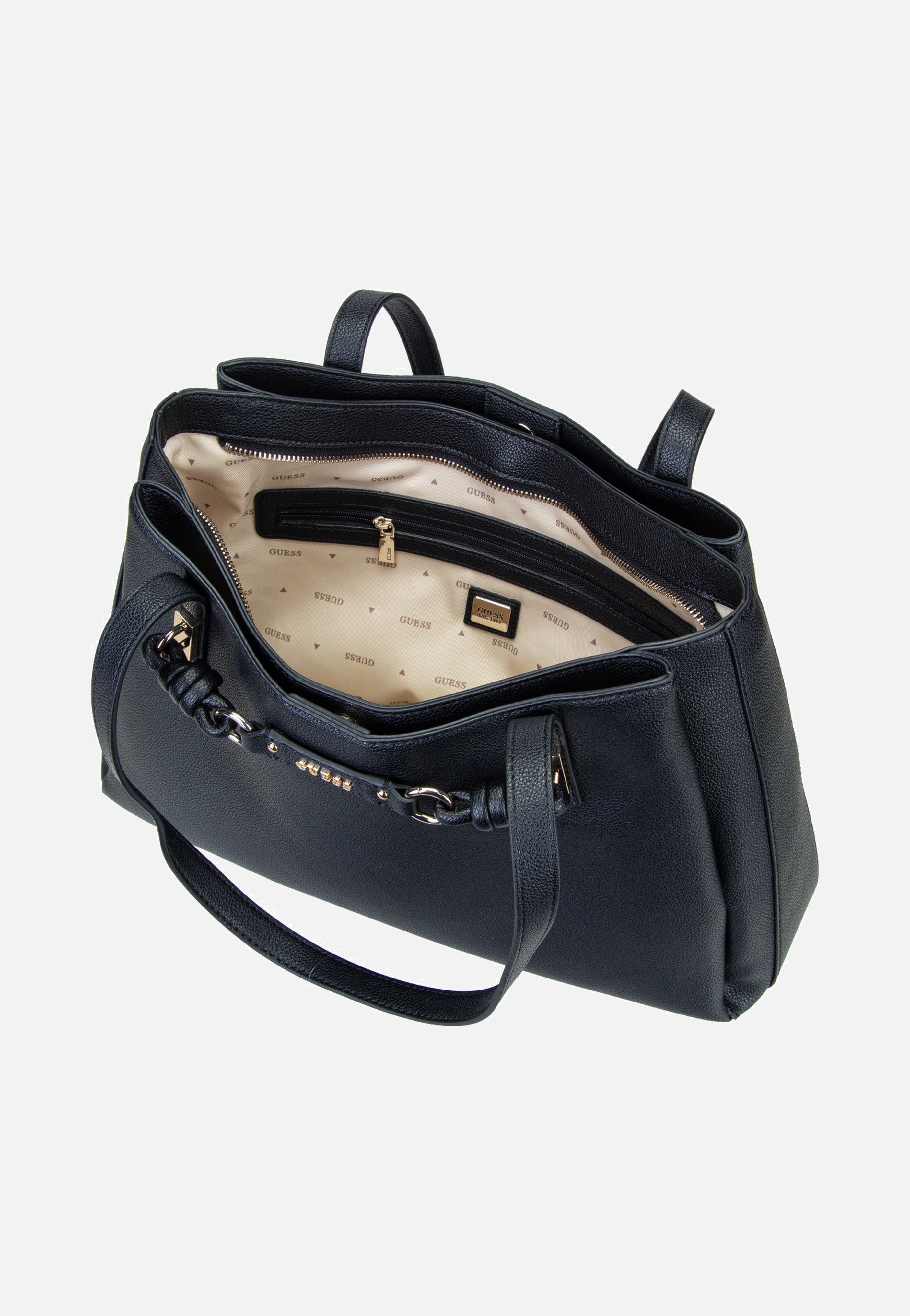 Guess Camelia 3 Comp 42230 Black Tote Bag