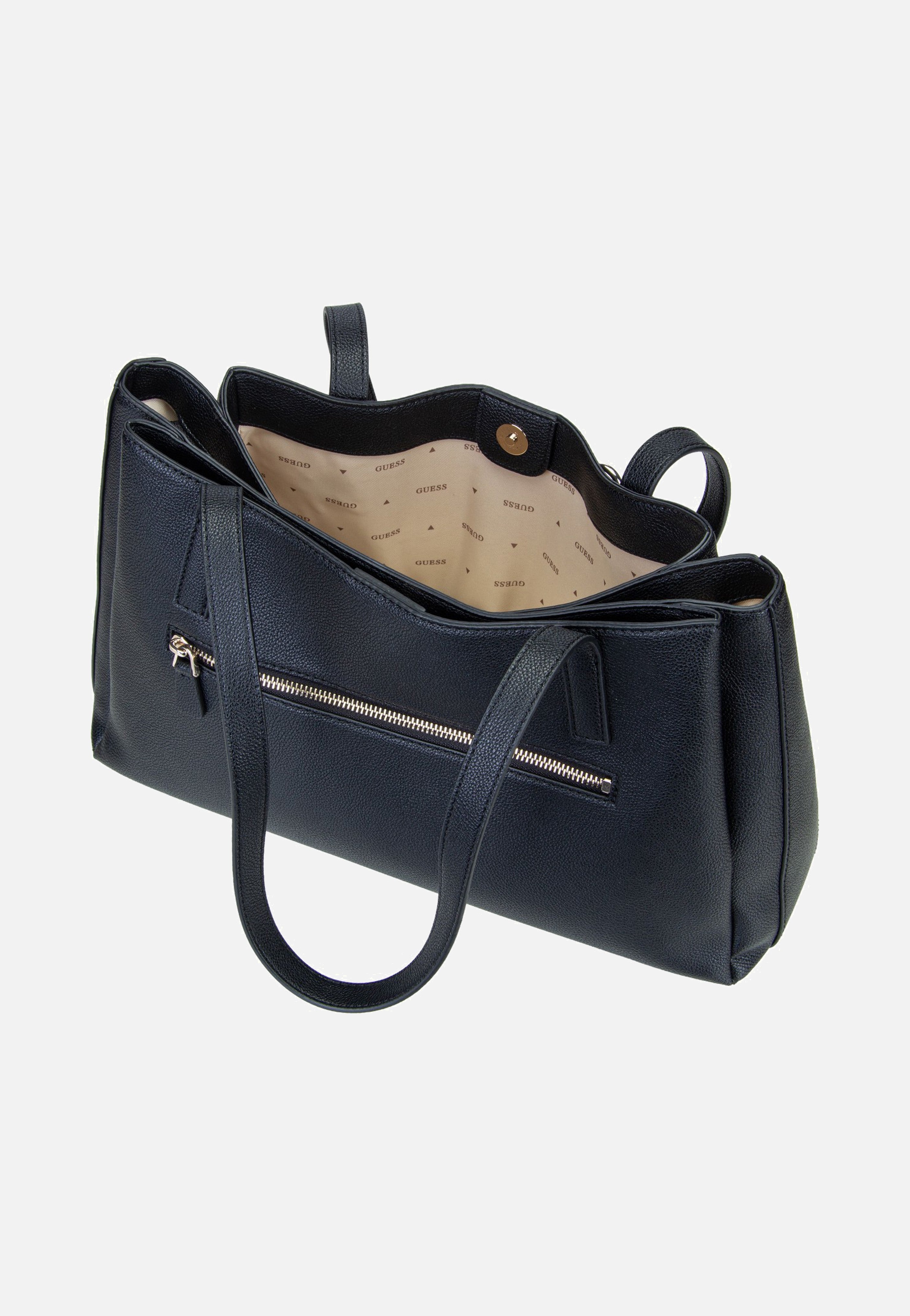 Guess Camelia 3 Comp 42230 Black Tote Bag