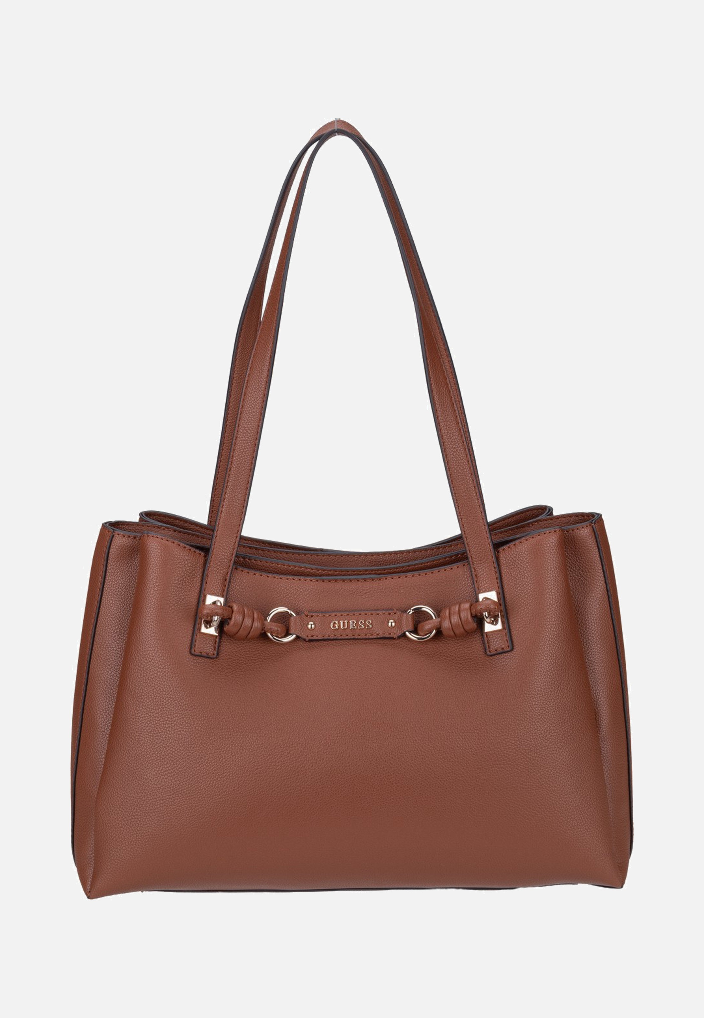 Guess Camelia 3 Comp 42230 Cognac Tote Bag