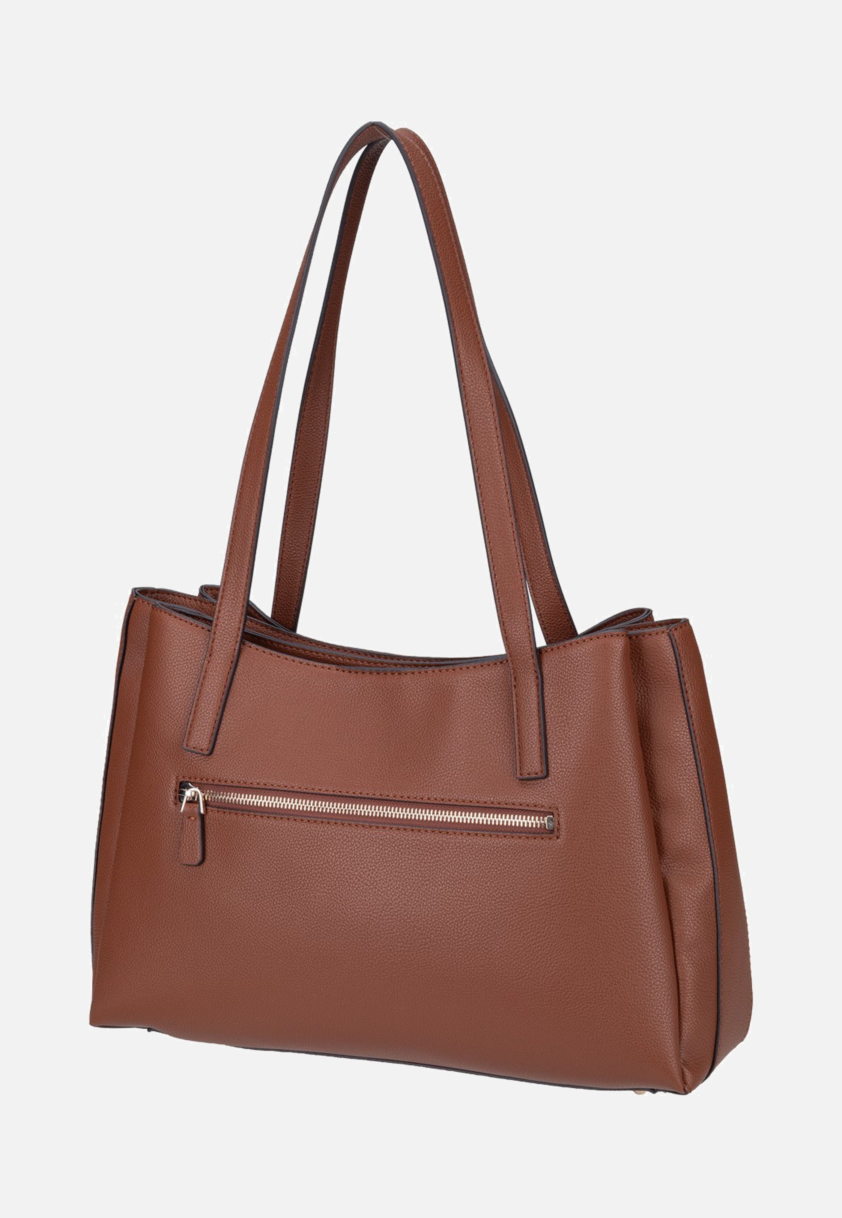 Guess Camelia 3 Comp 42230 Cognac Tote Bag