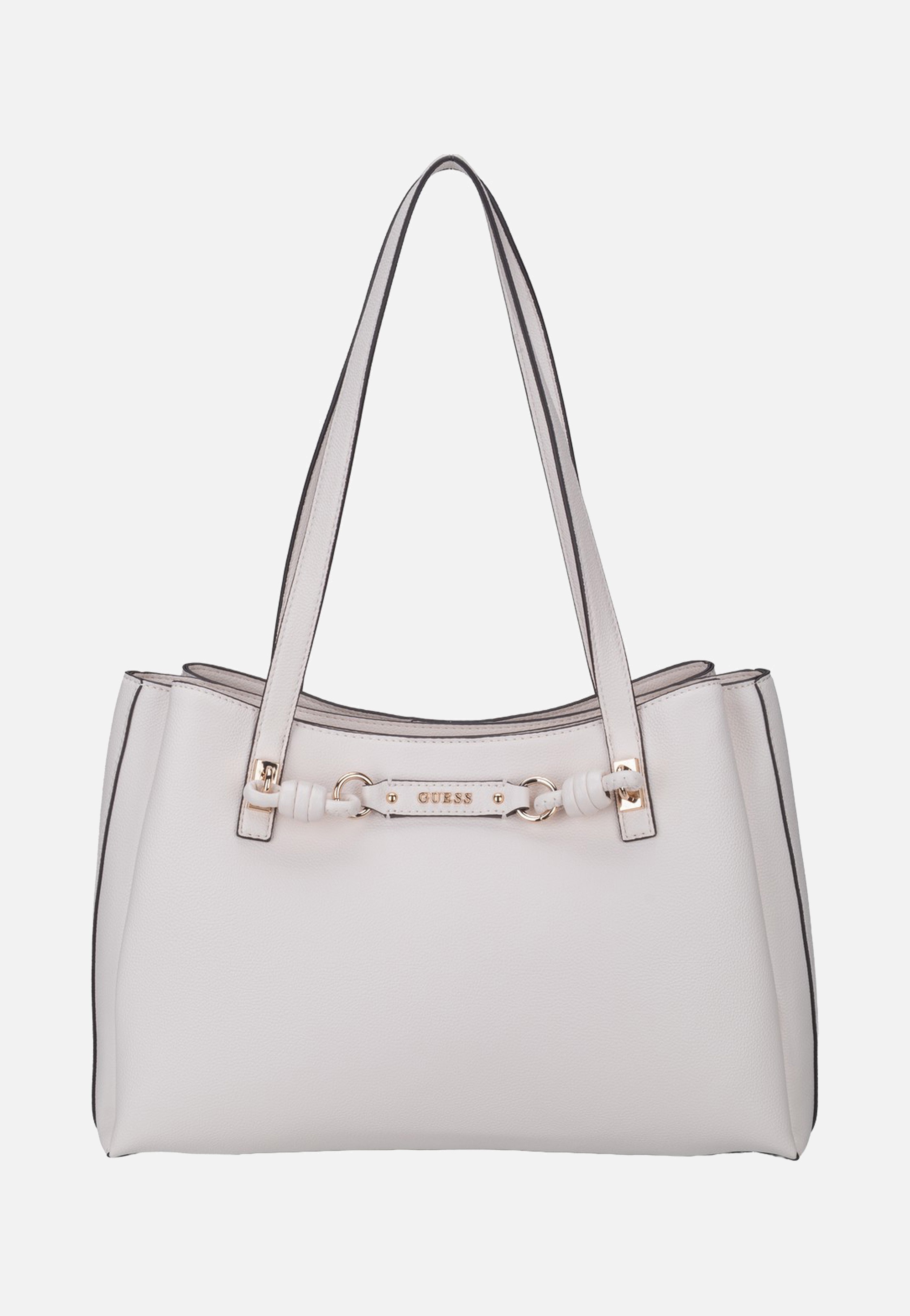 Guess Camelia 3 Comp 42230 Off White Tote Bag
