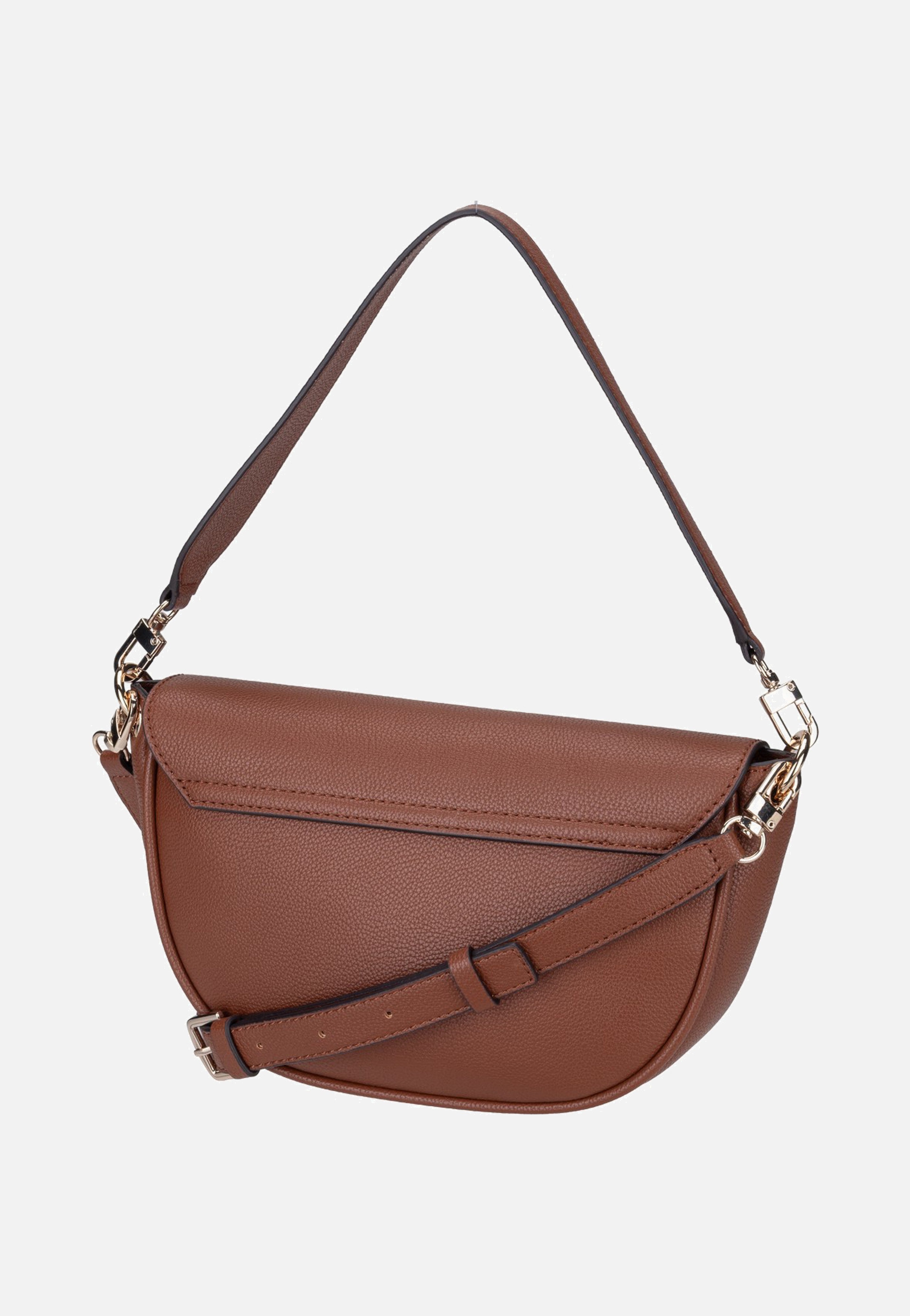 Guess Camelia Flap 42190 Cognac Shoulder Bag