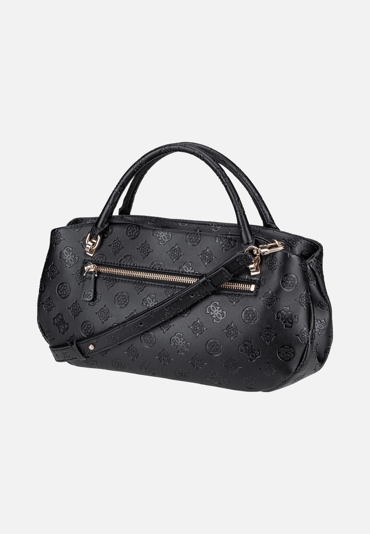 Guess Carmella 3 Comp 25050 Black Logo Henkeltasche
