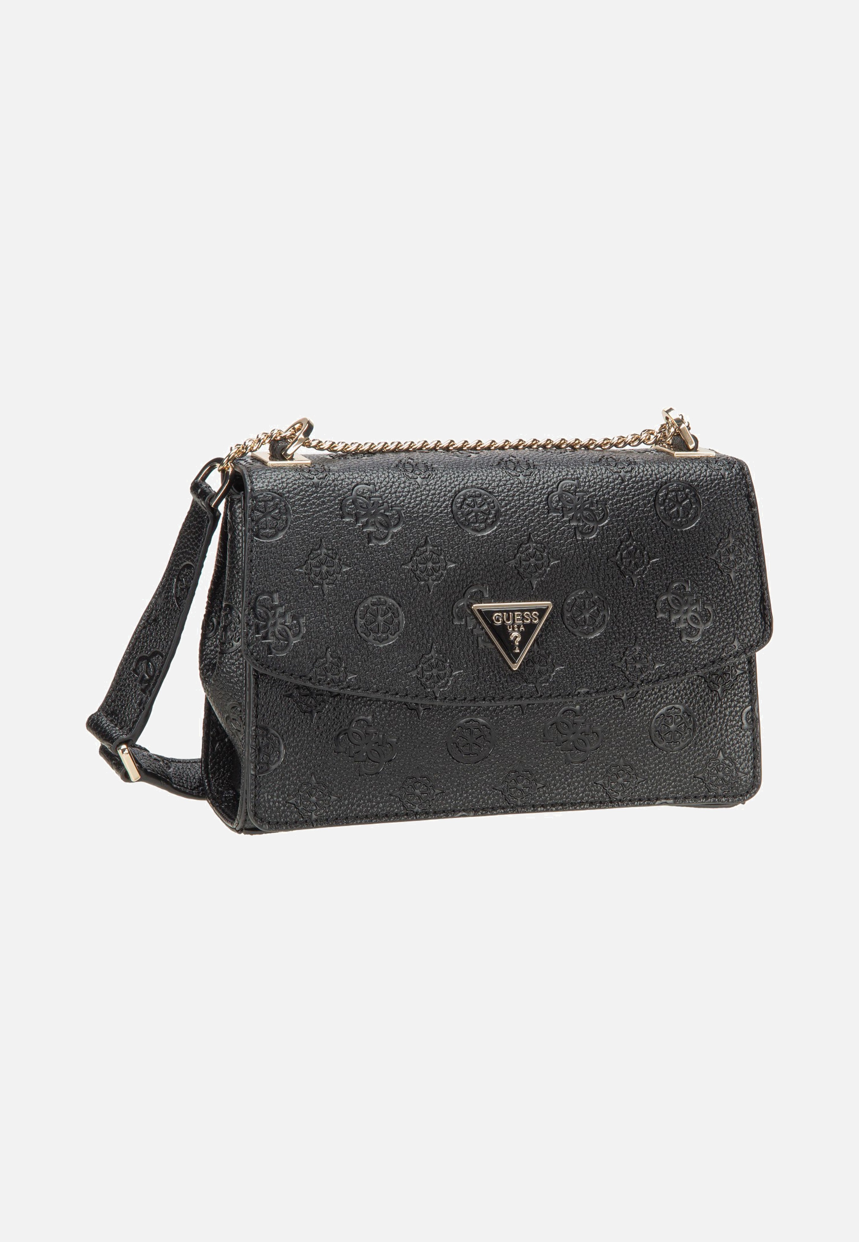 Guess Cresidia II Conv XBody Flap 88210 Black Logo Schultertasche