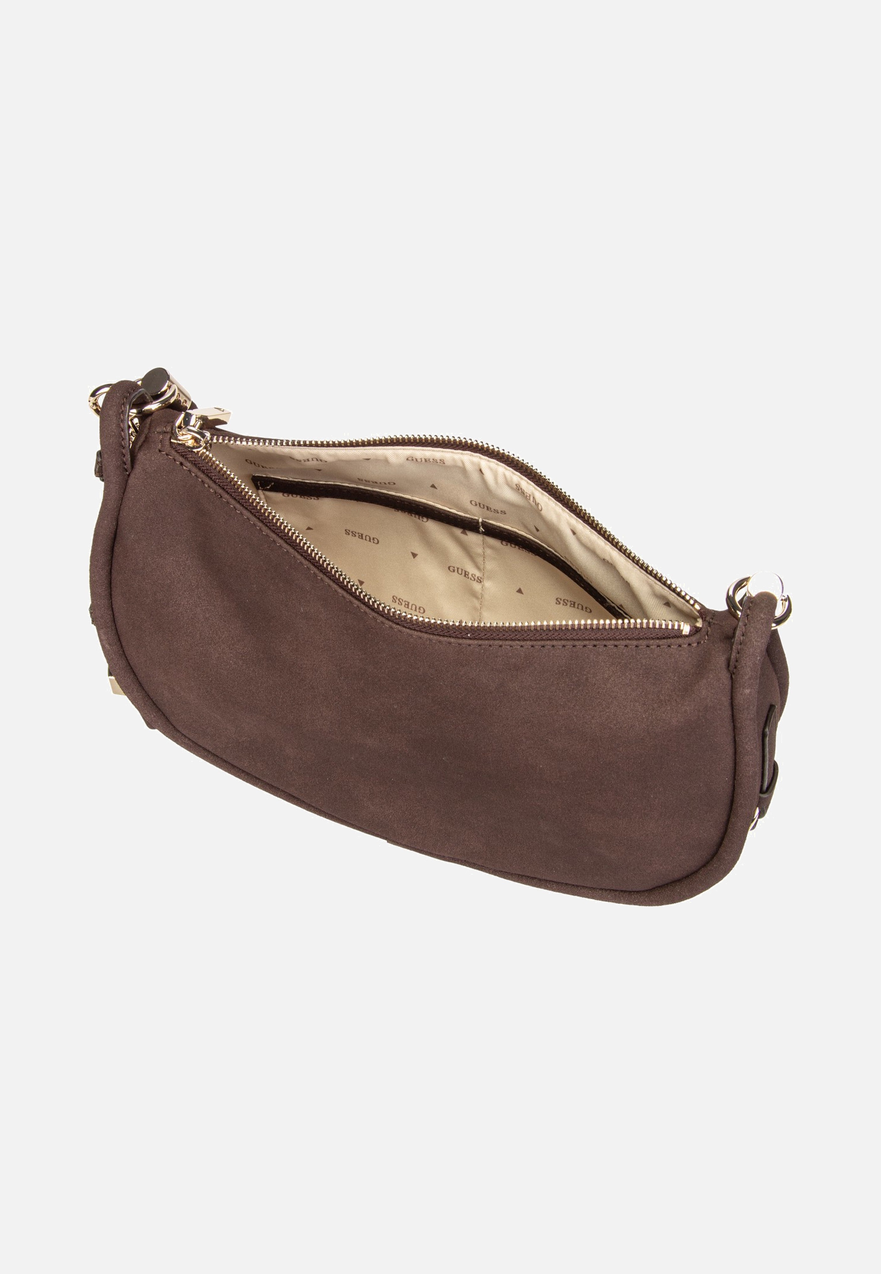 Guess - Danya Hobo Shoulder Espresso - Shoulder Bag | Women-Image