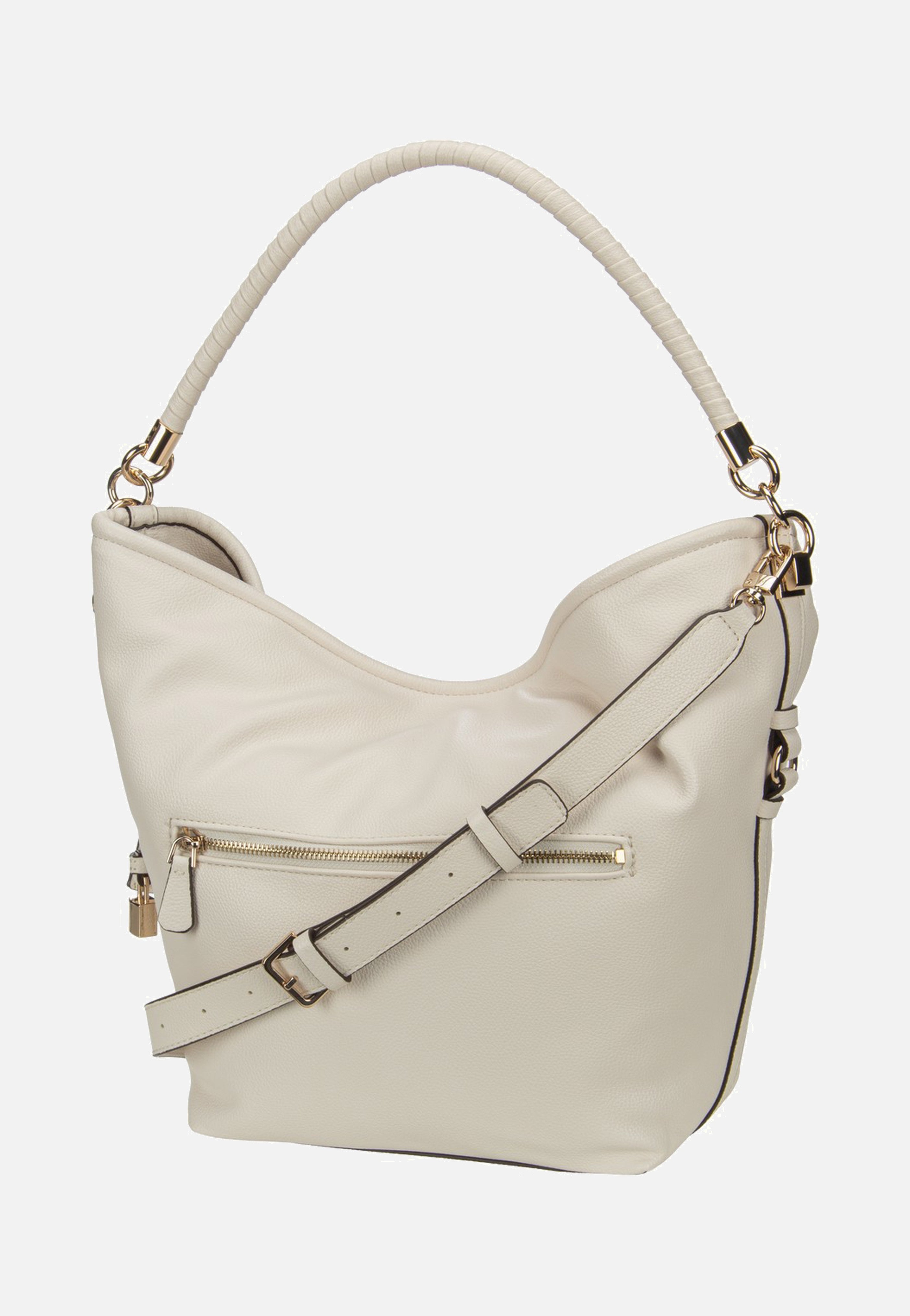 Guess - Danya Hobo 18020 Off White - Hobo Bag | Women-Image