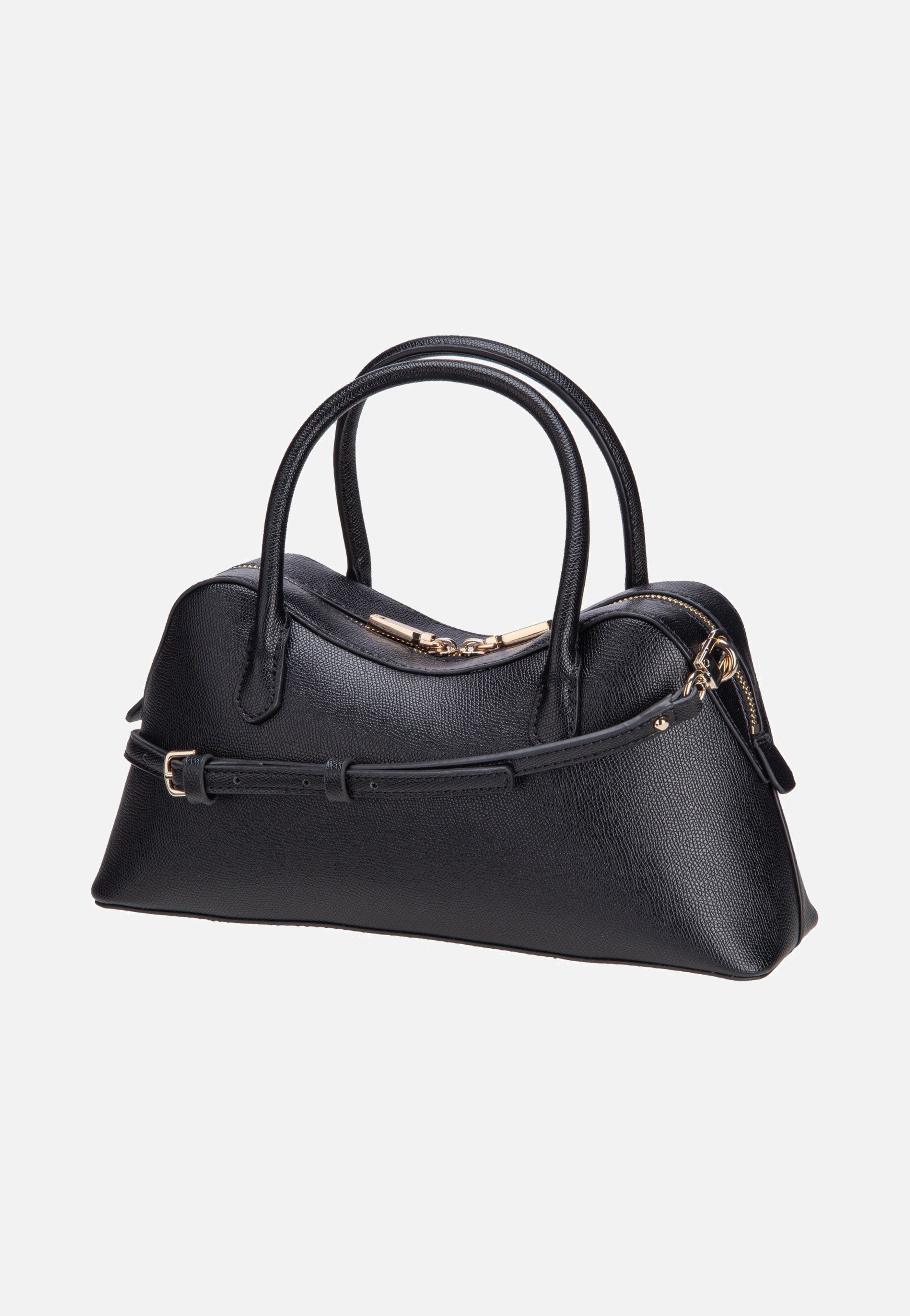 Guess - Davina Satchel Black - Satchel | Women-Image