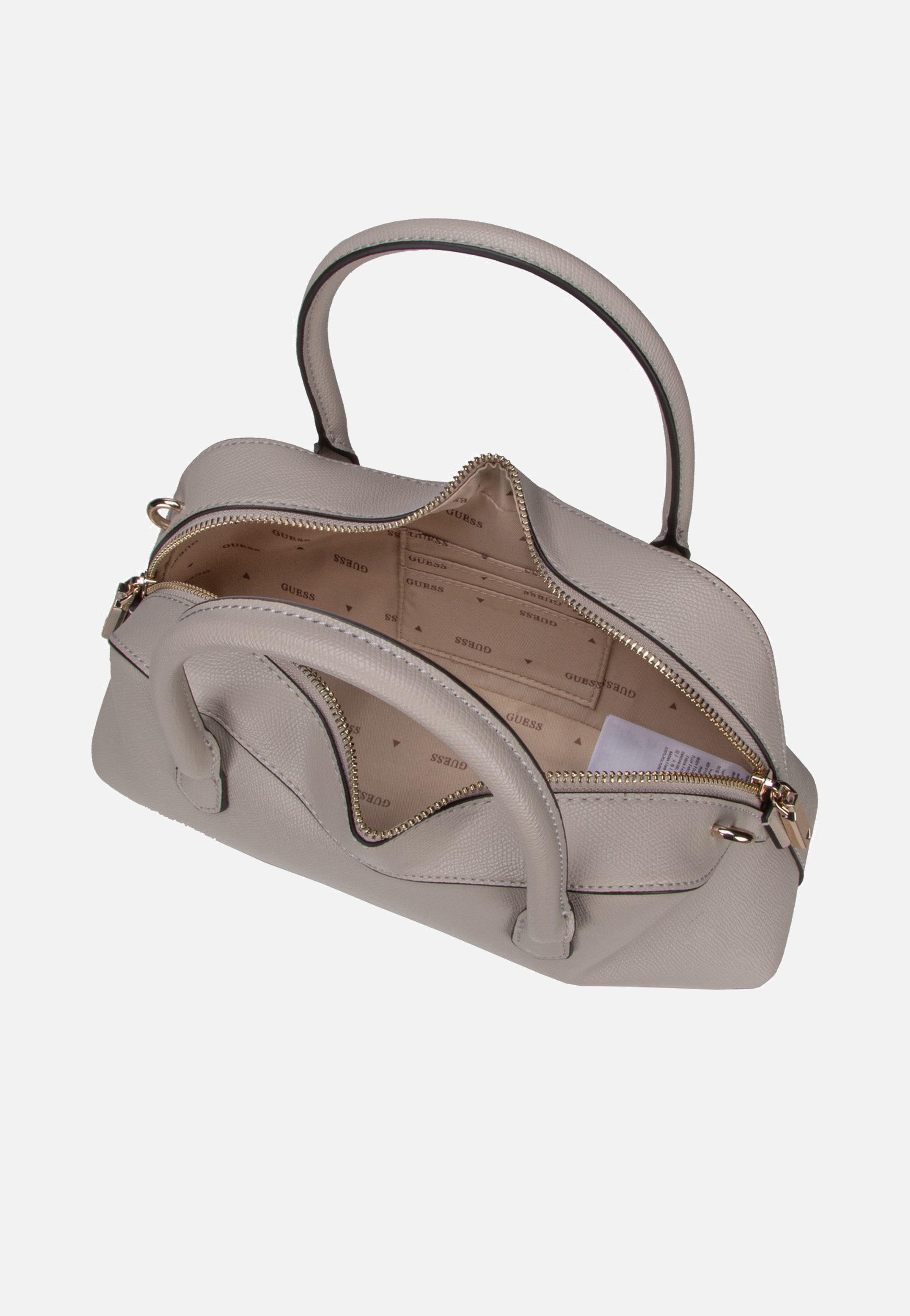 Guess - Davina Satchel Light Taupe - Satchel | Women-Image