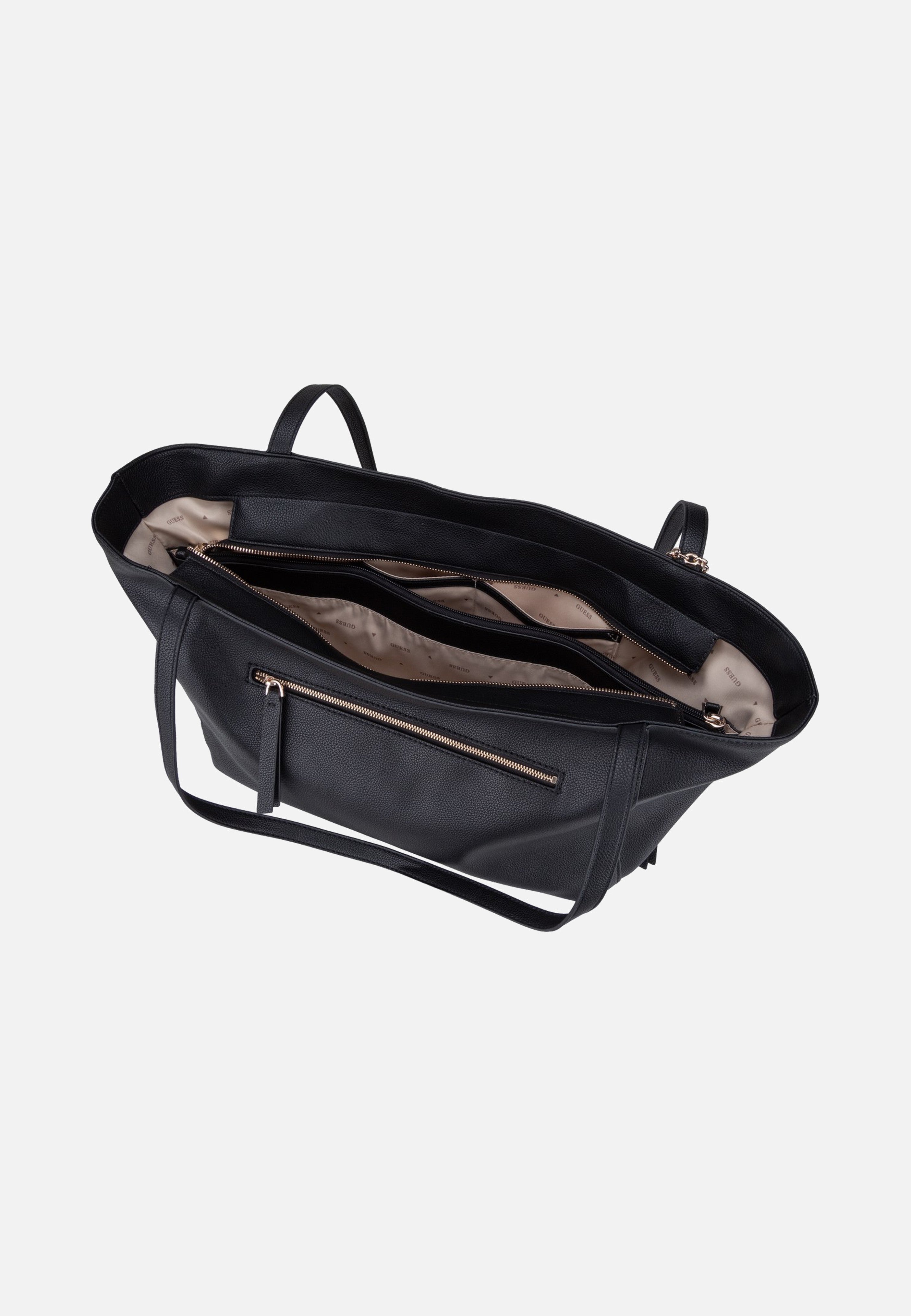 Guess Devon 3 Comp 45230 Black Handle Bag