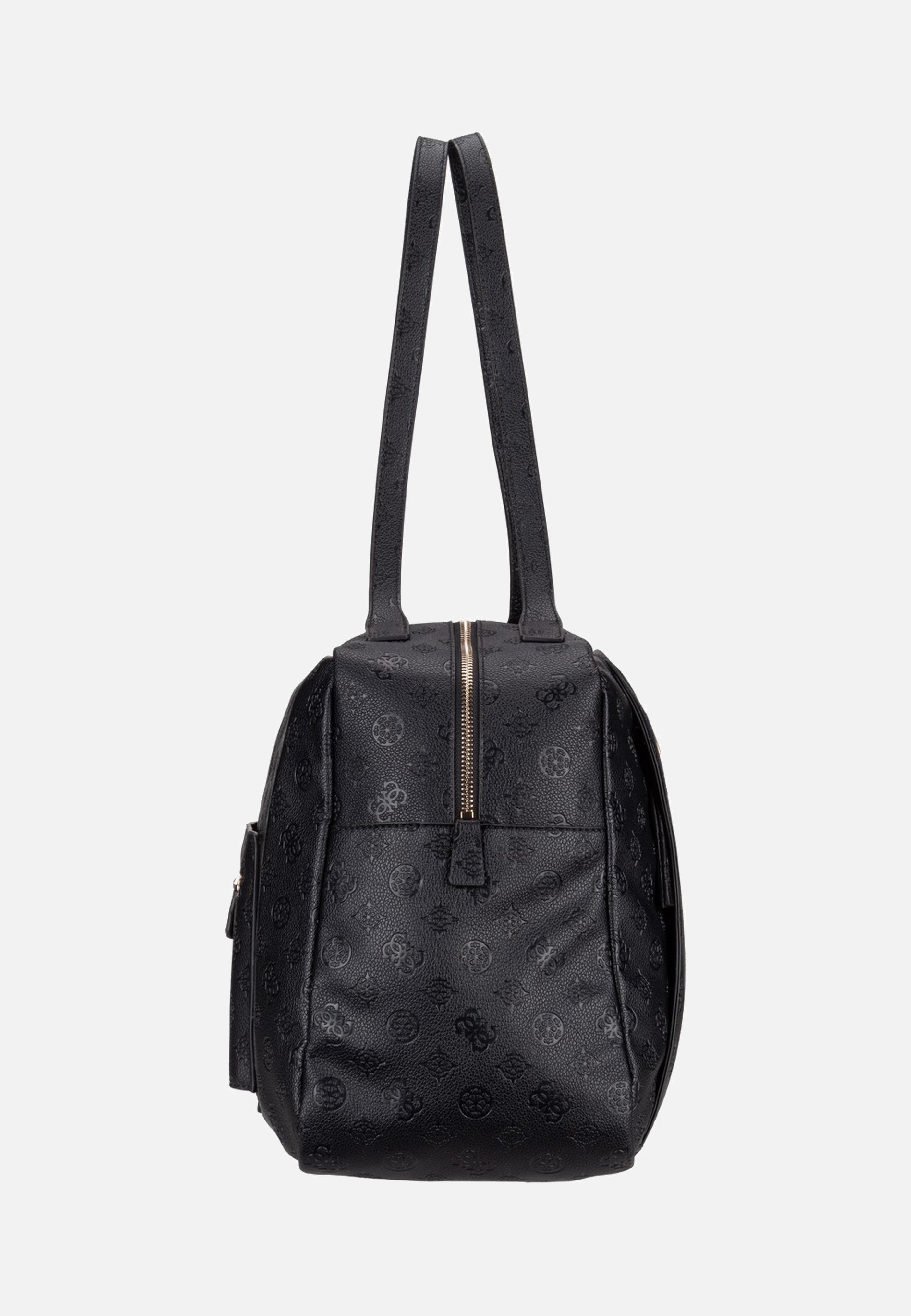 Guess Devon 45024 Black Logo Tote Bag