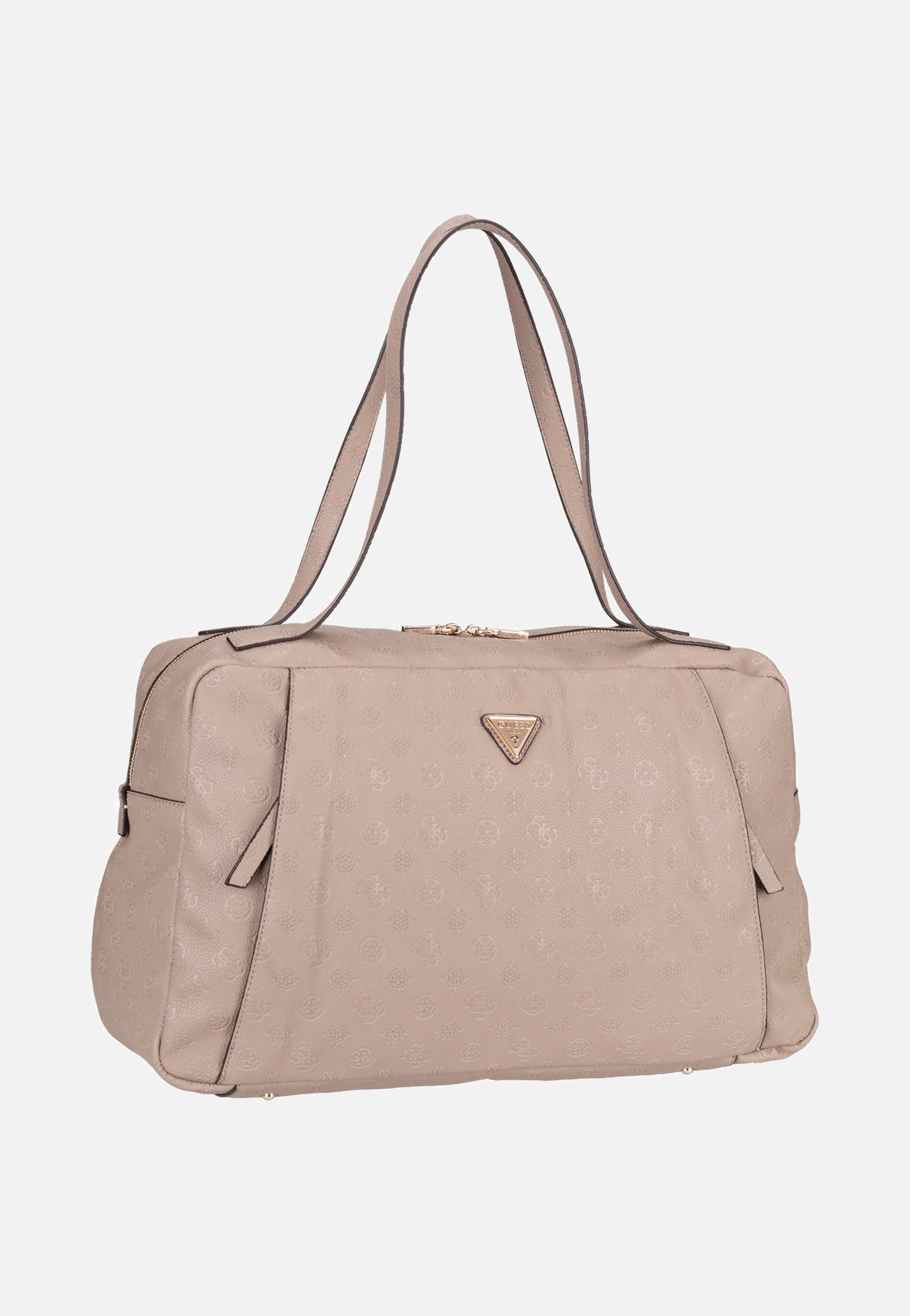Guess Devon 45024 Taupe Logo Tote Bag