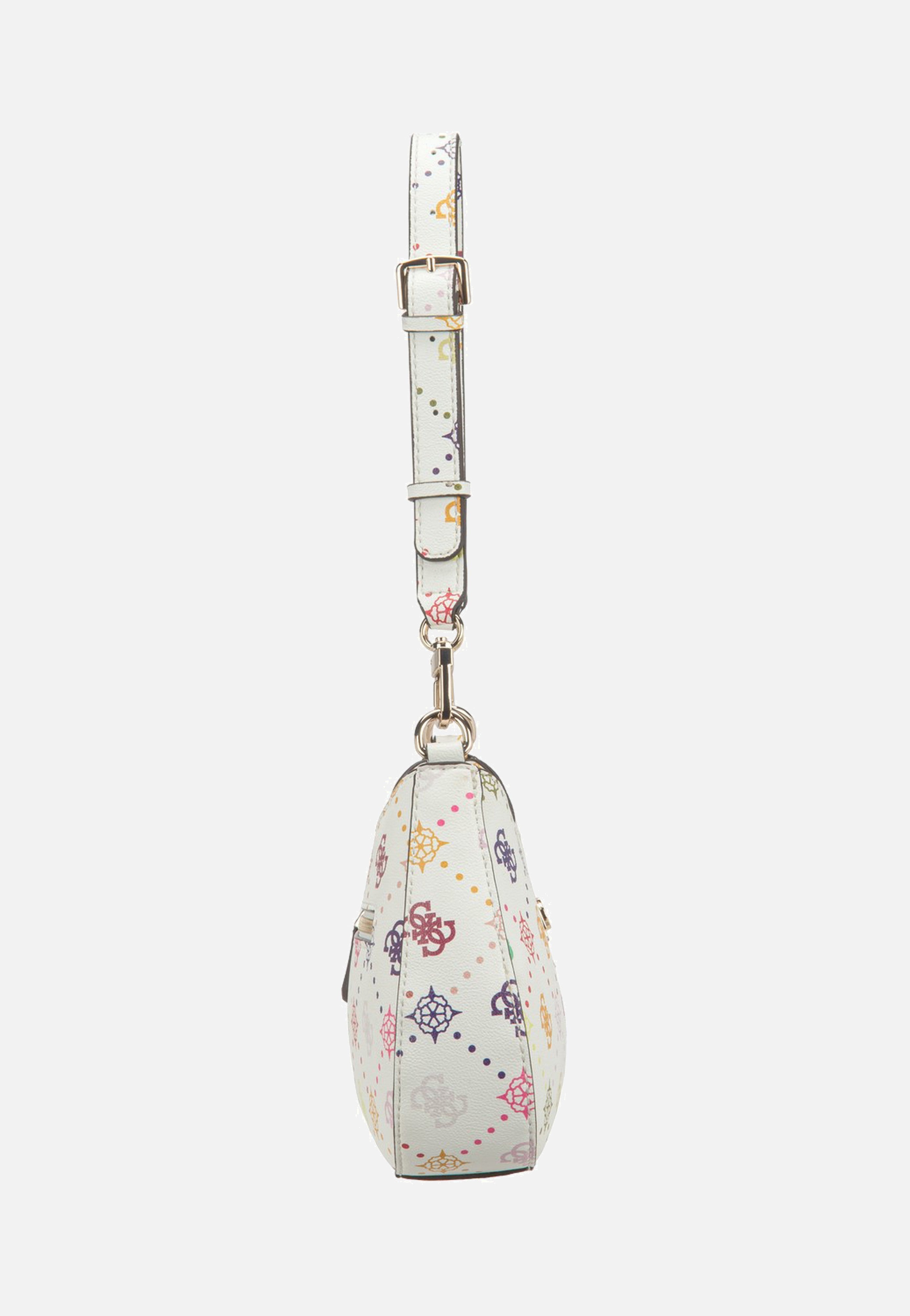 Guess Emelie Logo Top Zip Shldr Multi Logo Schultertasche