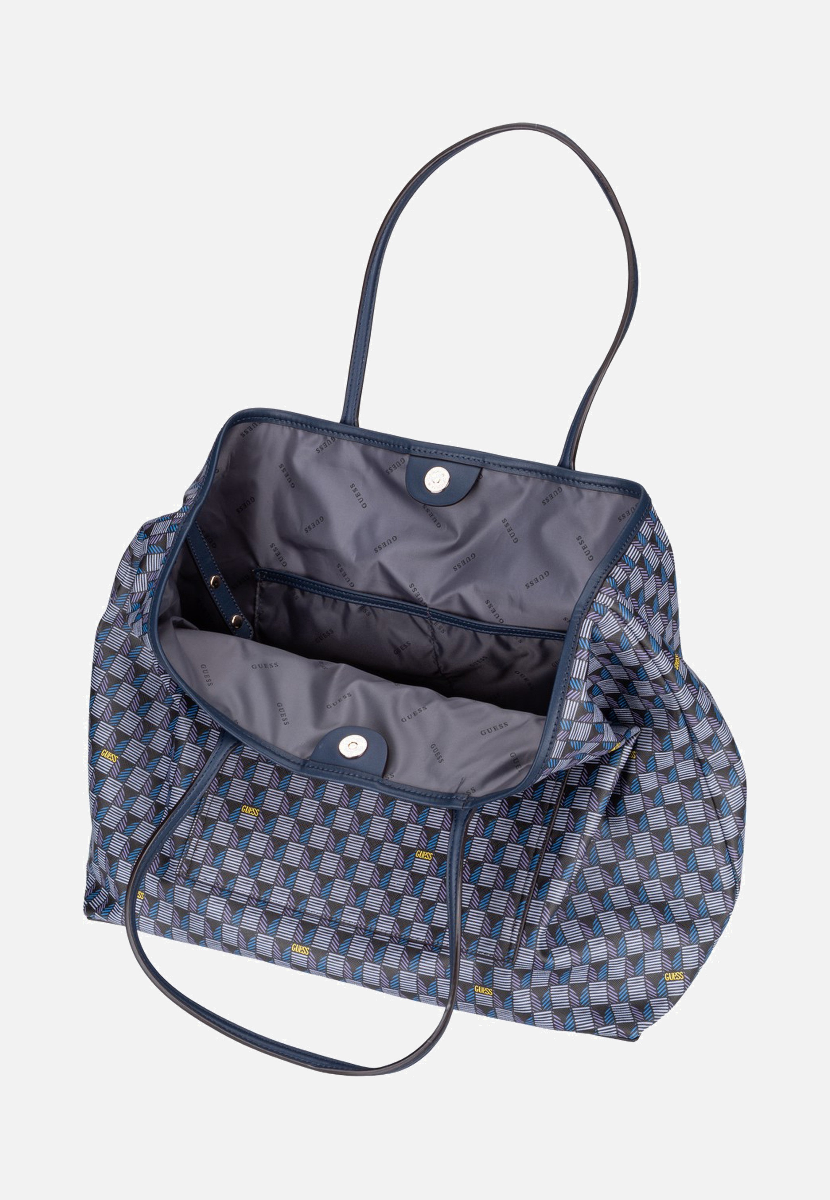 Guess G Wave II 2in1 81240 Blue Logo Suitcase