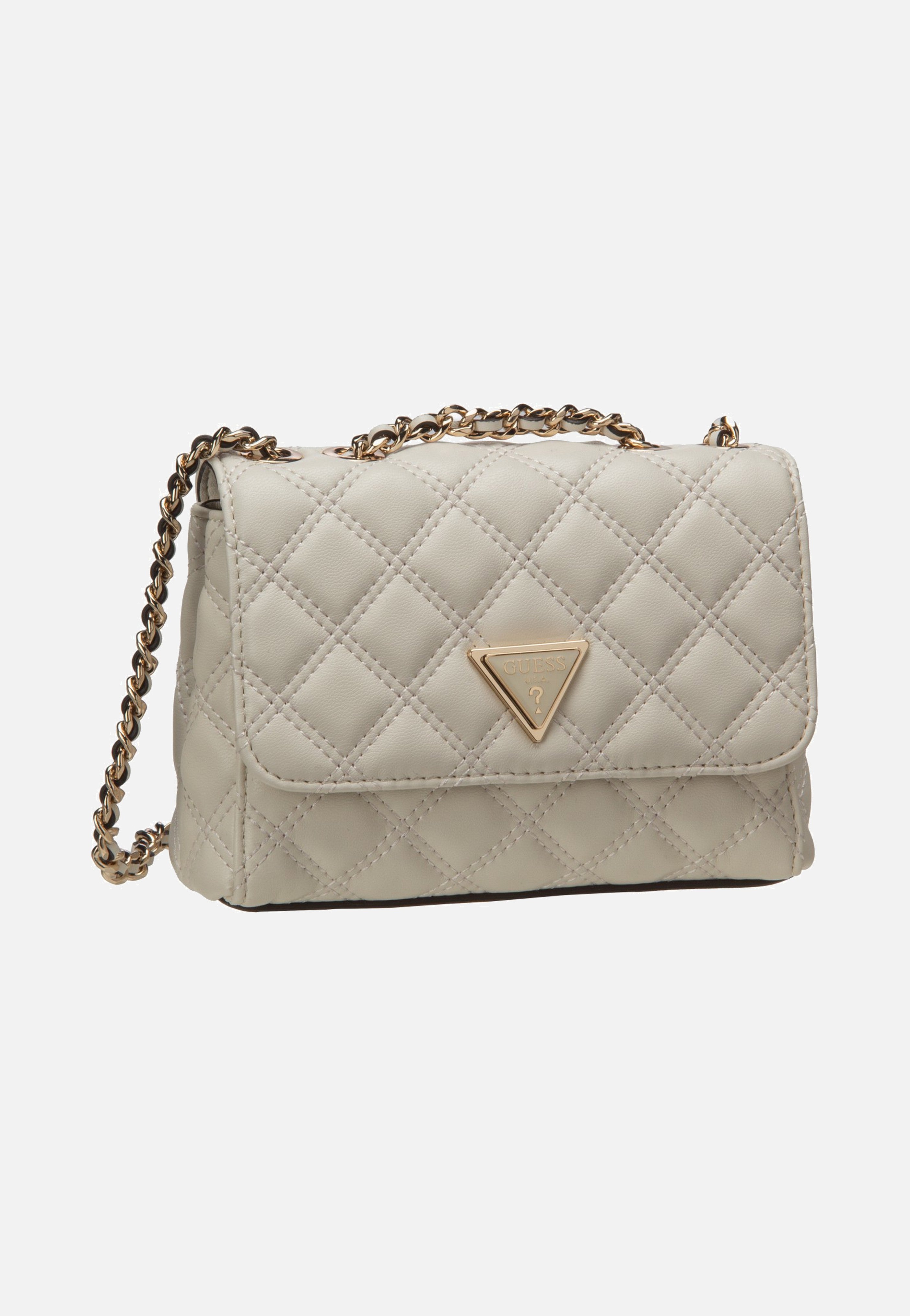 Guess - Giully II Mini 2 Comp Conv Flap Off White - Evening Bag | Women-Image