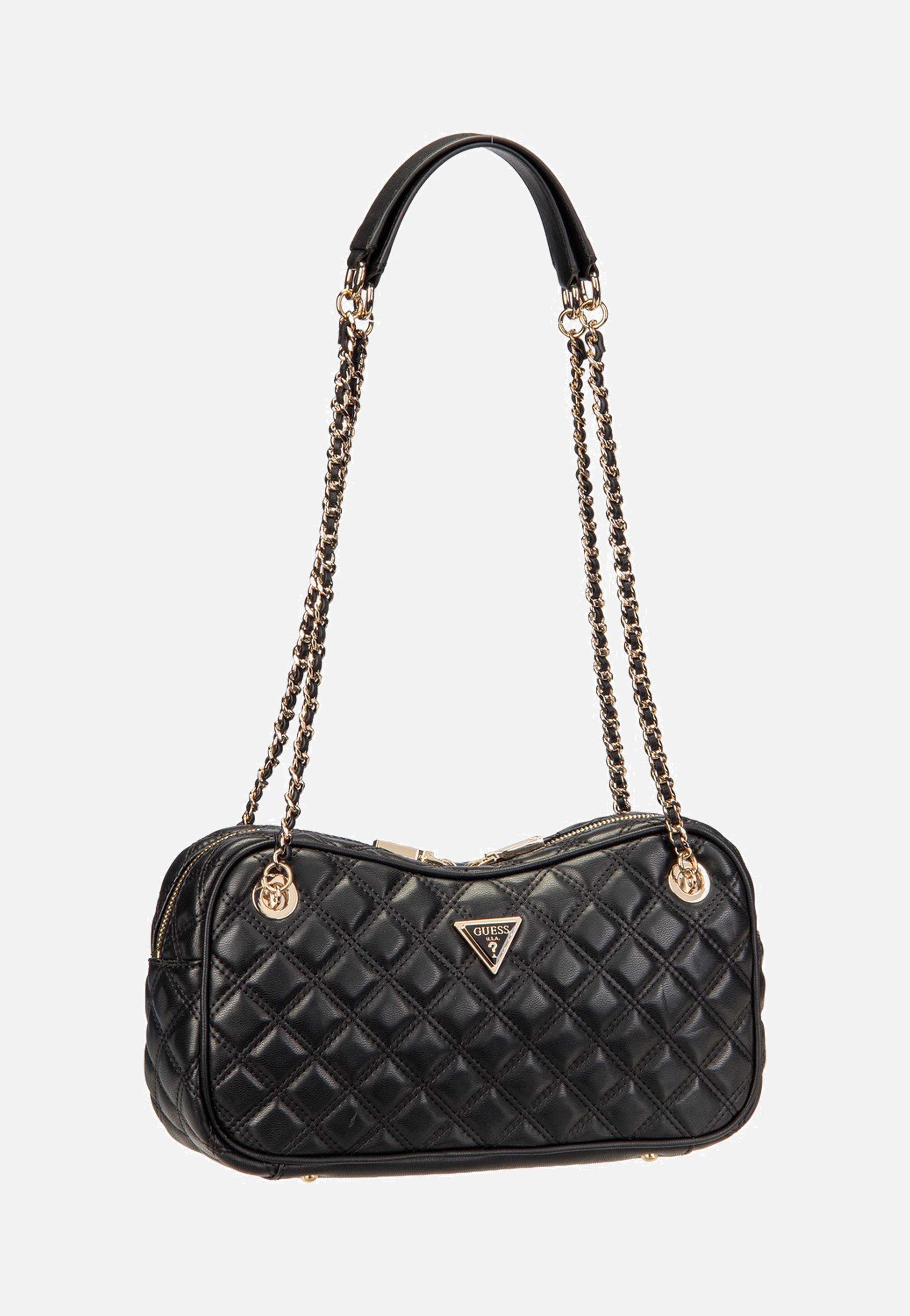 Guess Giully II Shoulder Satchel Black Satchel