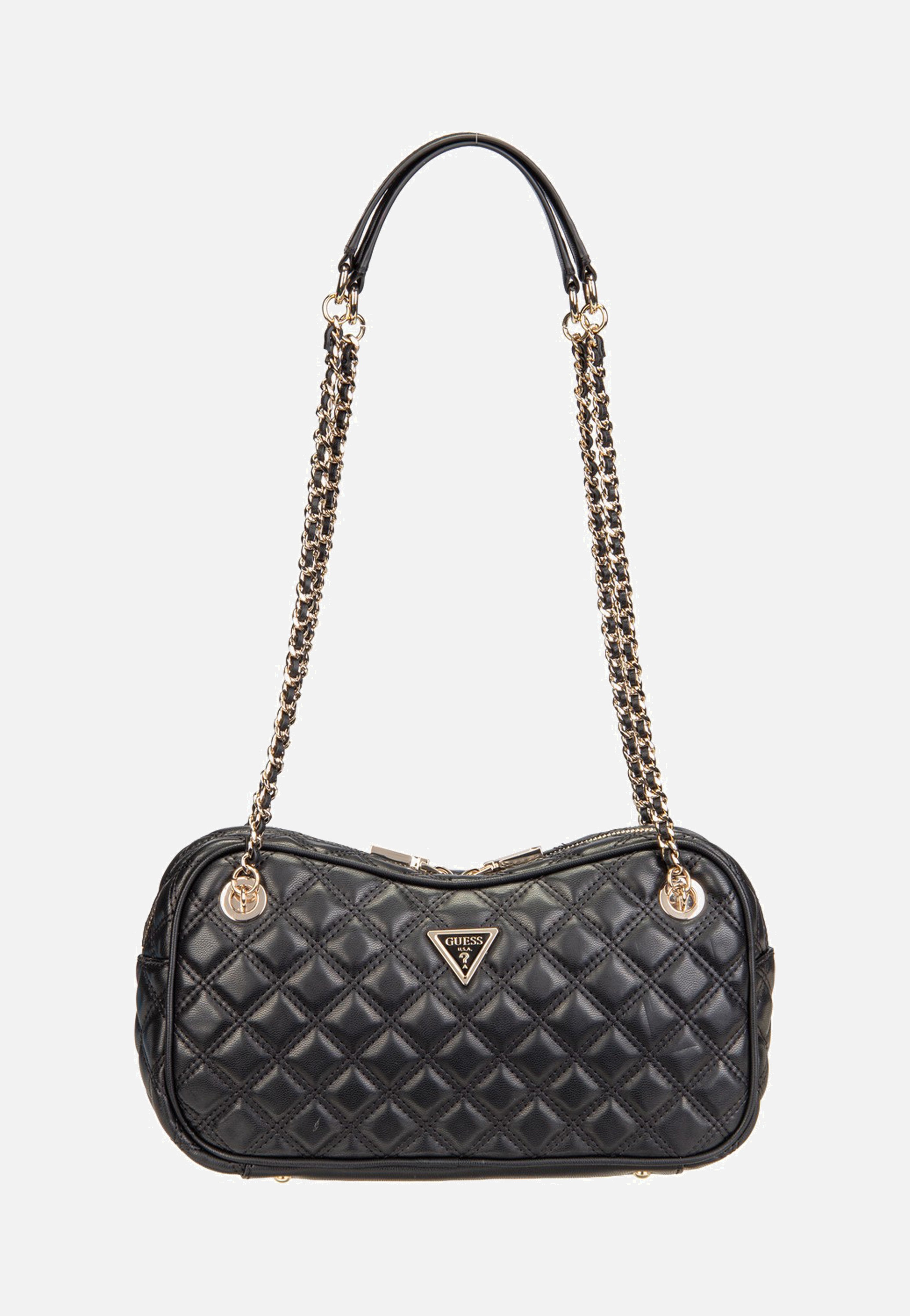 Guess Giully II Shoulder Satchel Black Satchel